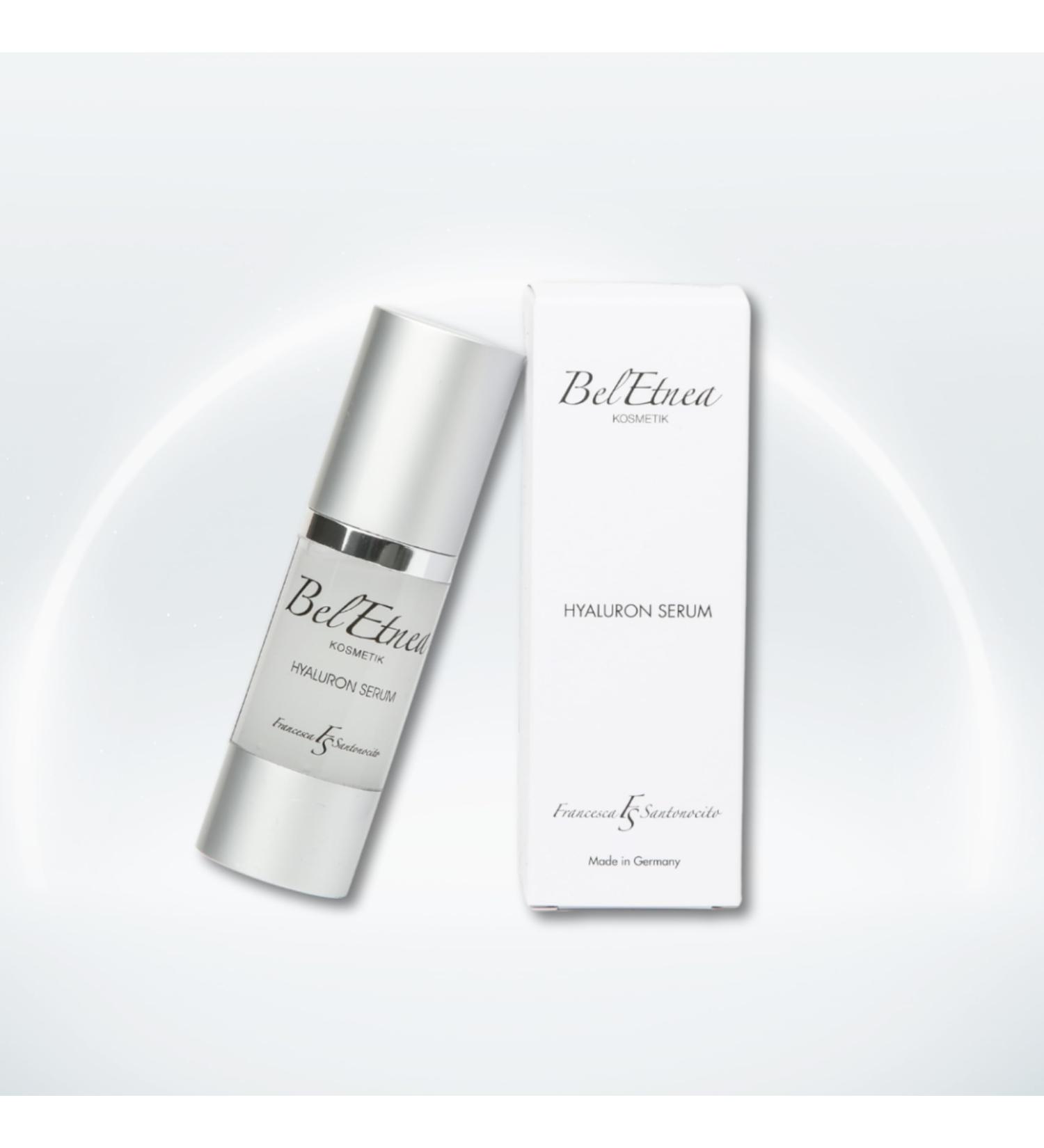 BelEtnea Cosmetics 24 hour antiaging hyaluron serum for face 30 ml high dose for neck eyes and d collet immediate effect against wrinkles and circles under the eyes skin serum moisturizing and vegan - Buy Online on GoSupps.com