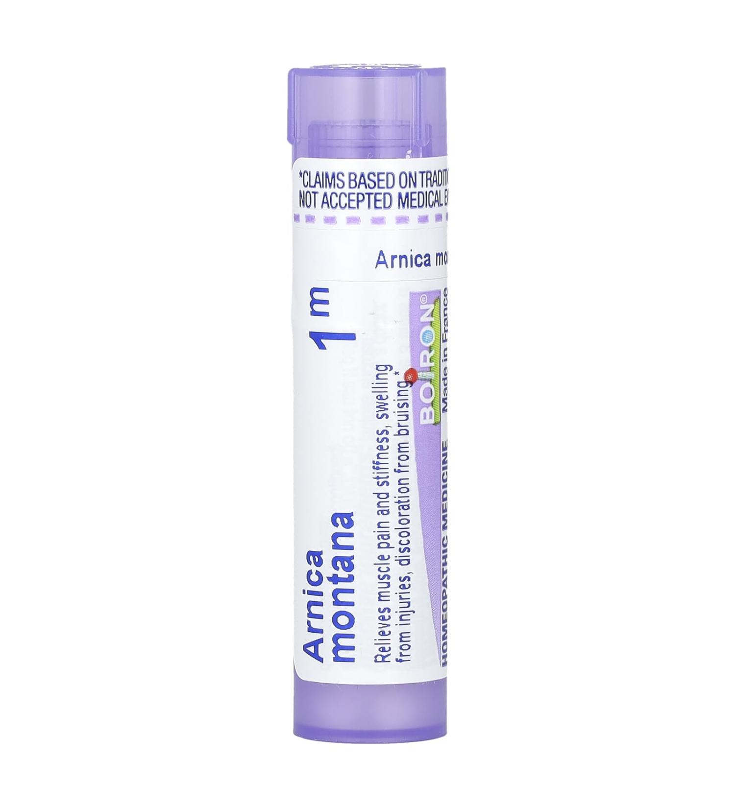 Buy Boiron Arnica Montana 1M (80 Pellets) - Fast International Shipping & Natural Pain Relief - Buy Online on GoSupps.com