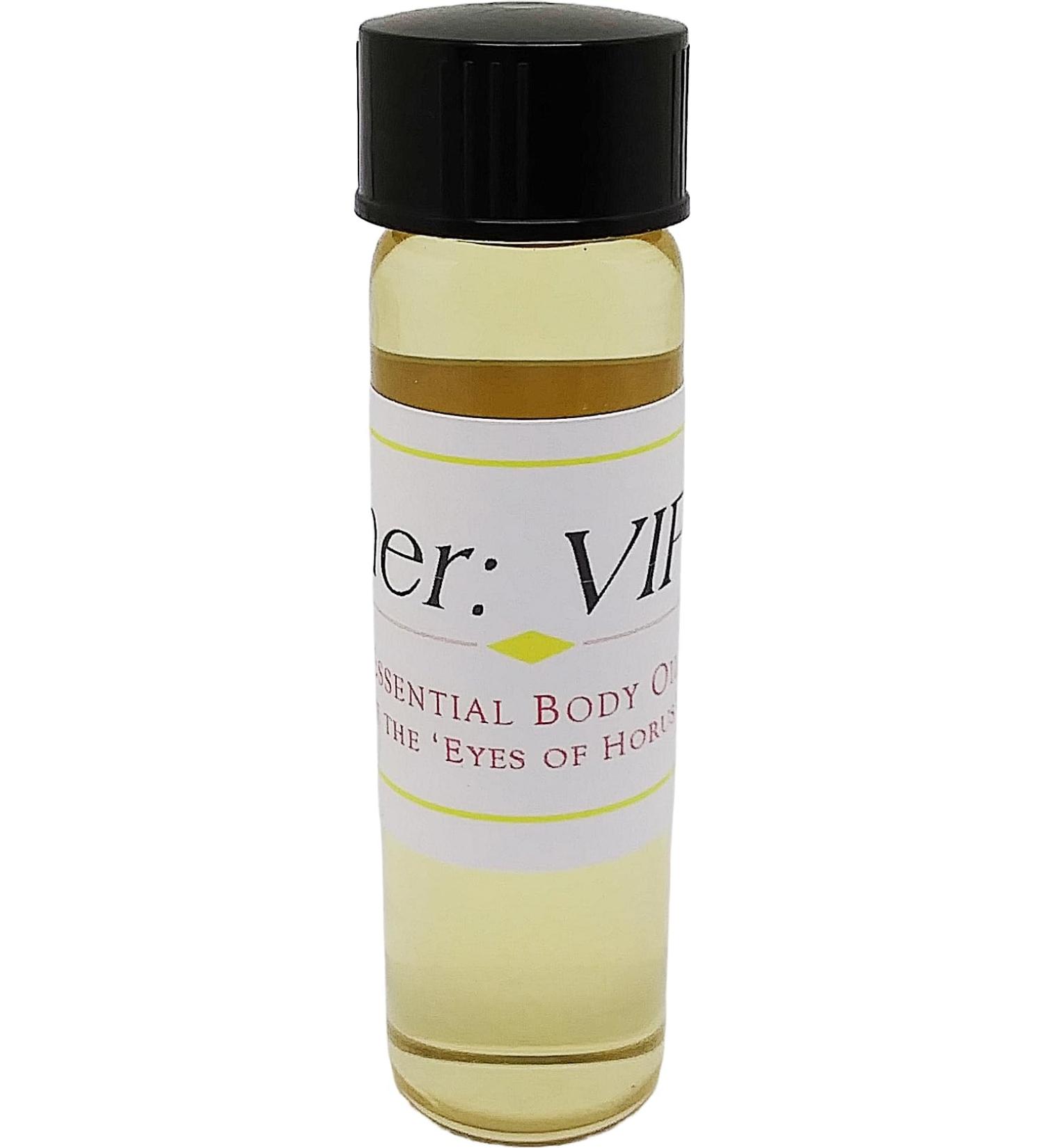 VIP: Usher - Type For Men Scented Body Oil Fragrance Regular Cap - Gold - 1/4 oz. - ID#25260 0.25 Fl Oz (Pack of 1)