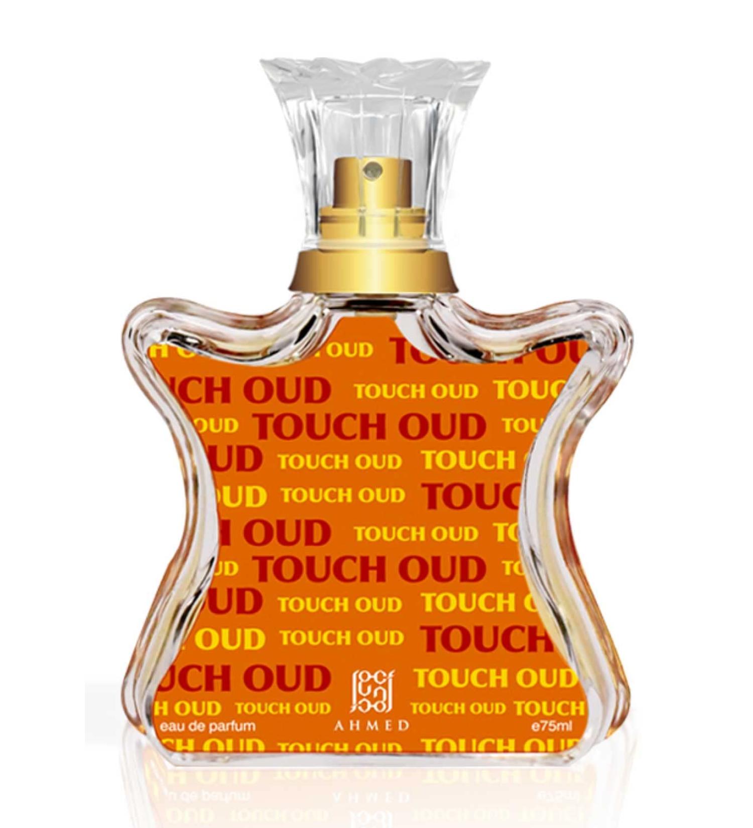 AHMED TOUCH OUD 75mL Oriental Perfume with Woody Oriental Fragrance with Oudh (Frankincense) Floral Lavender and Vanilla Accords by Al Maghribi - Buy Online on GoSupps.com