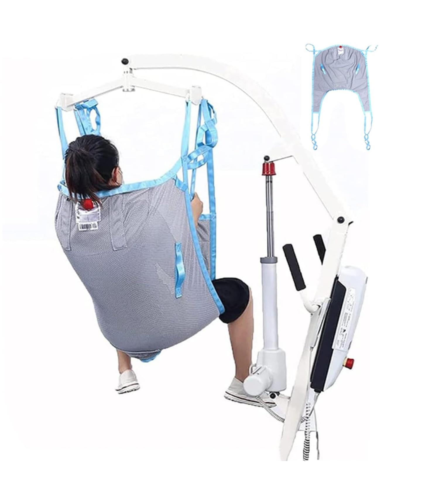 Lift Sling Patient Toilet Sling for Home Use U Shape Divided Leg Sling for Bathing and Toileting Patient Transfer S Small - Buy Online on GoSupps.com