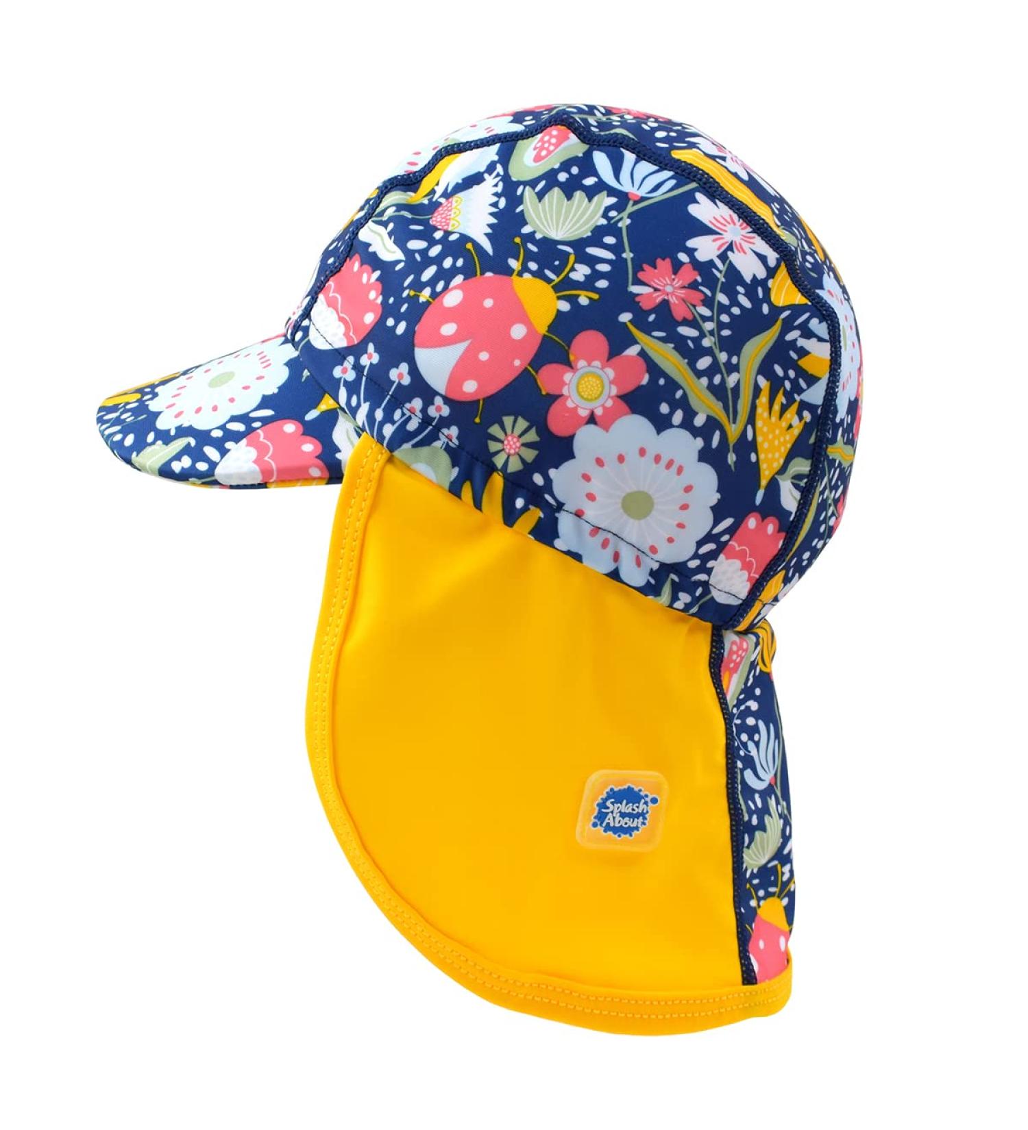 Splash About Kids Legionnaire Sun Hat 3-6 Years - Garden Delight - Buy Online on GoSupps.com