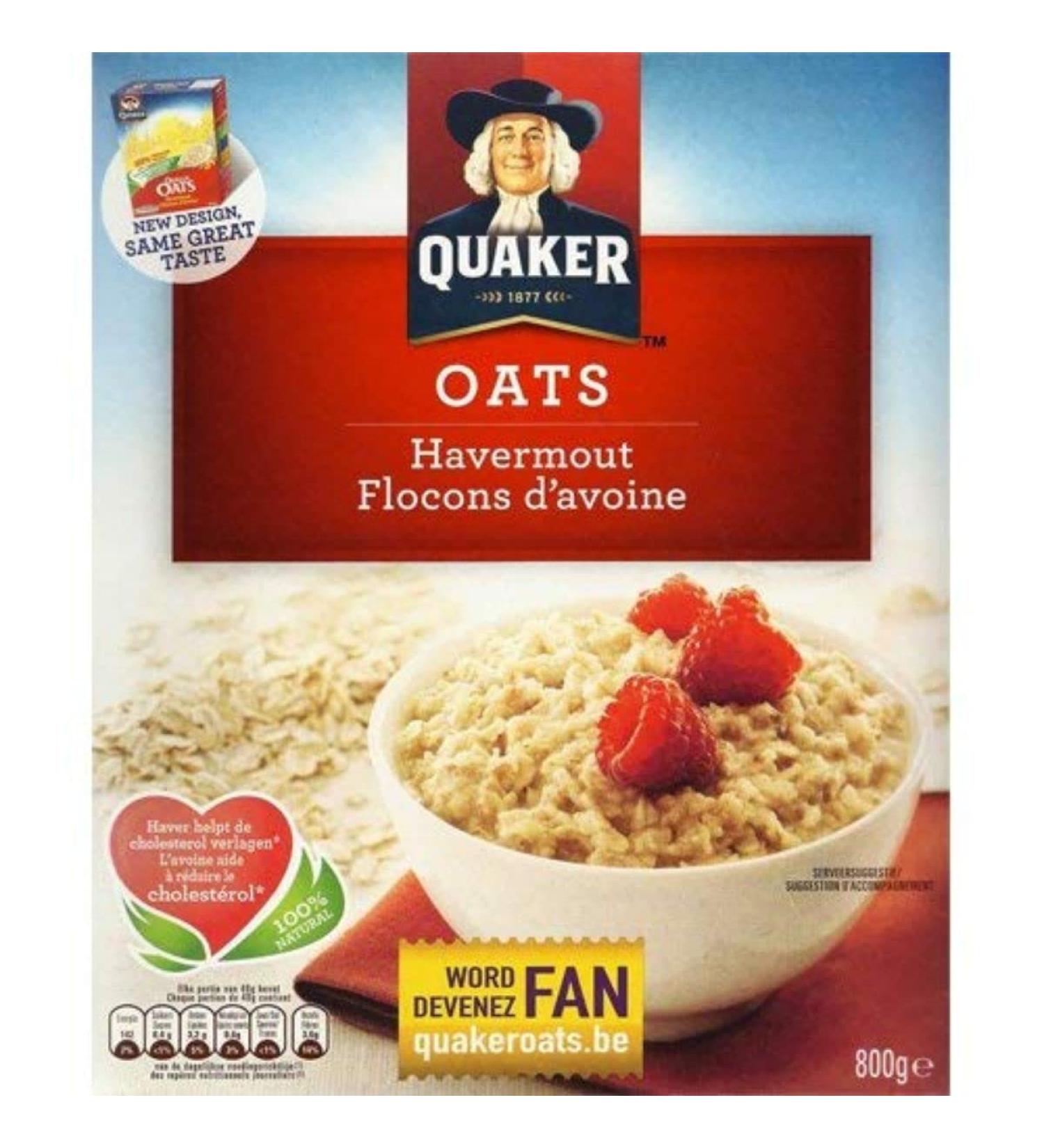 Quaker Oats Flocons d'Avoine 800g