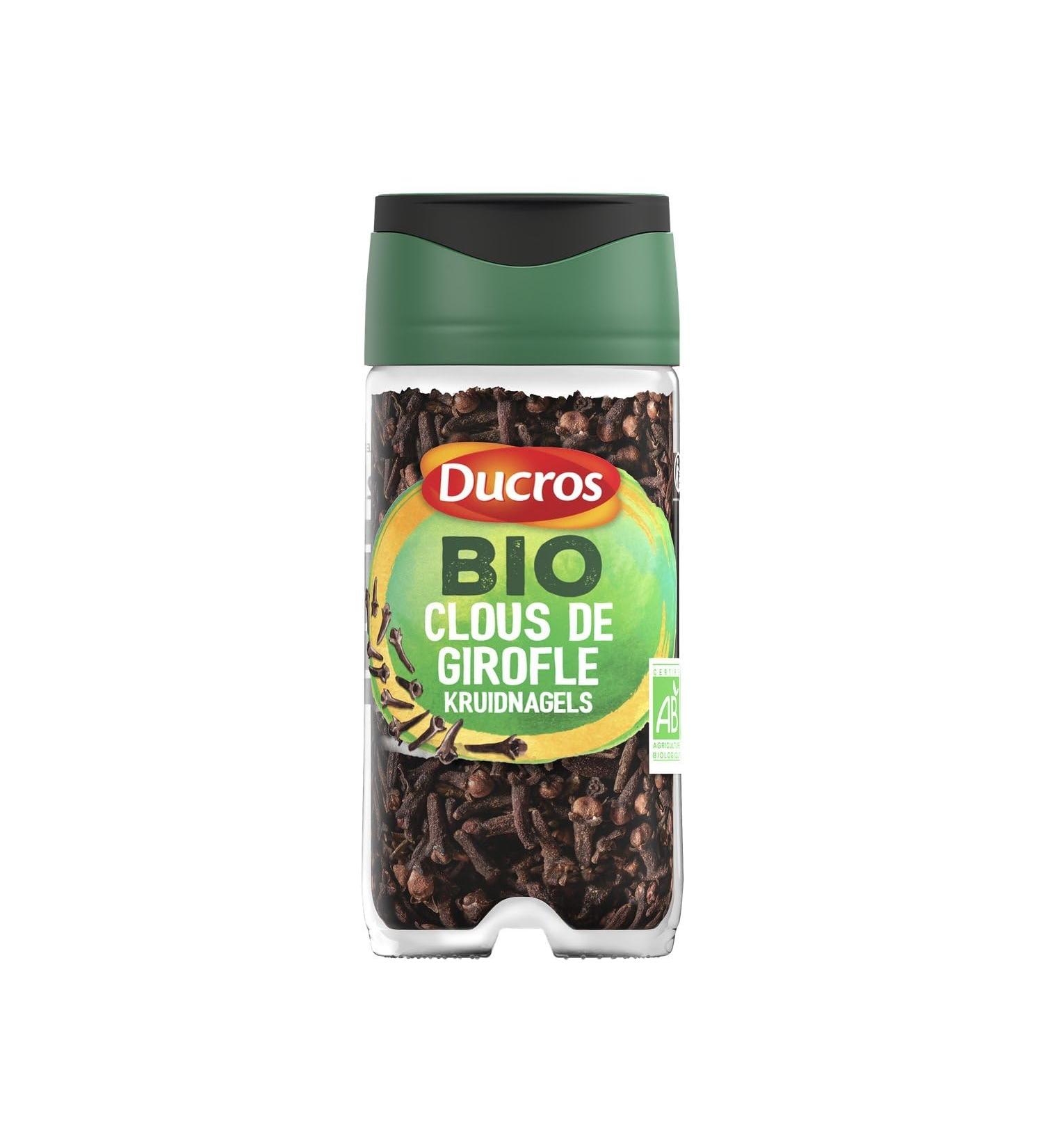 DECRO pices Bio Intenses pour Parfumer Vos Plats Clous de Girofle Aromatiques (Flacon 0 025g) - Le lot de 4