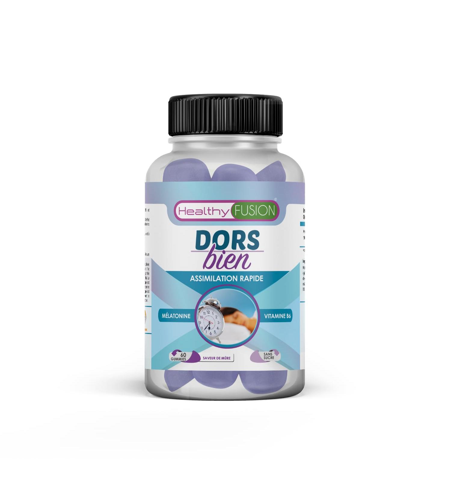 Sleep Well | 100% Pure Sublingual Absorbed Melatonin + Vitamin B6 | For Deep and Restful Sleep | You'll Sleep Like Never Before | Fast Acting Melatonin | 60 UND. - Buy Online on GoSupps.com