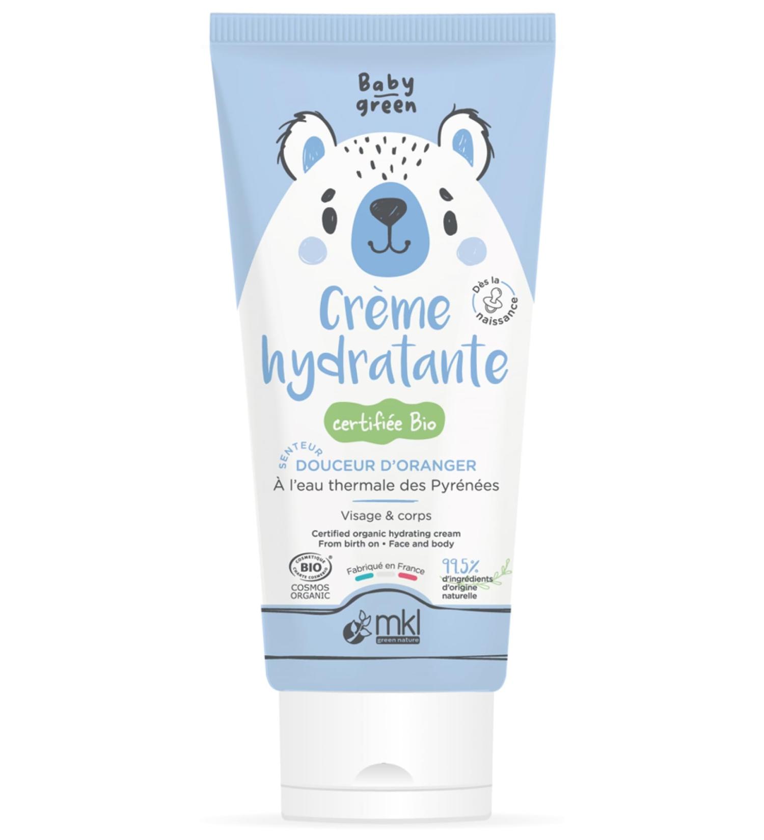 MKL Green Nature Baby Green Organic Moisturizing Cream 100 ml