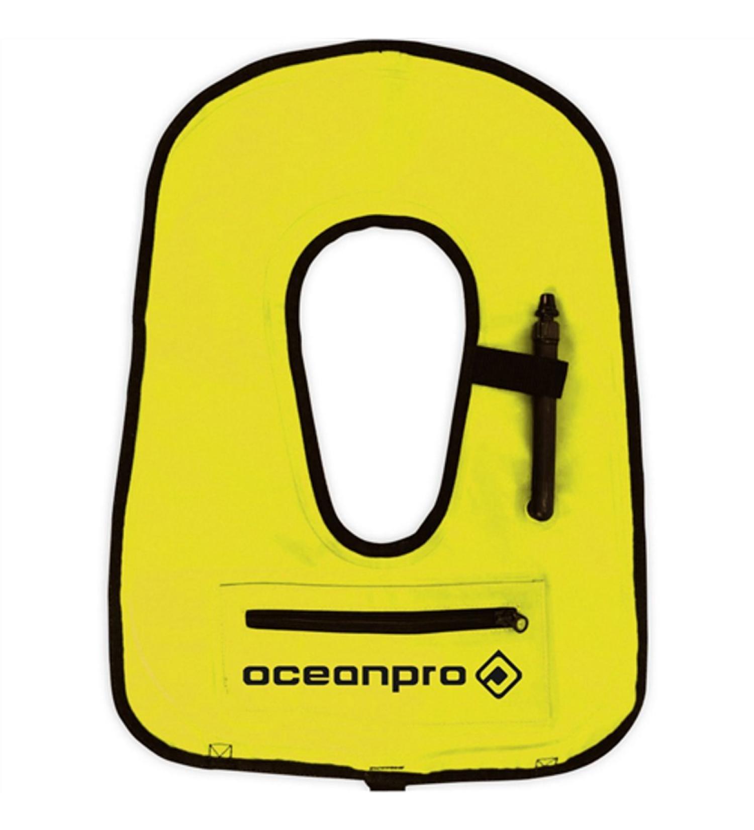 Ocean Pro Snorkel Vest Neon Yellow OceanPro Small/Kids