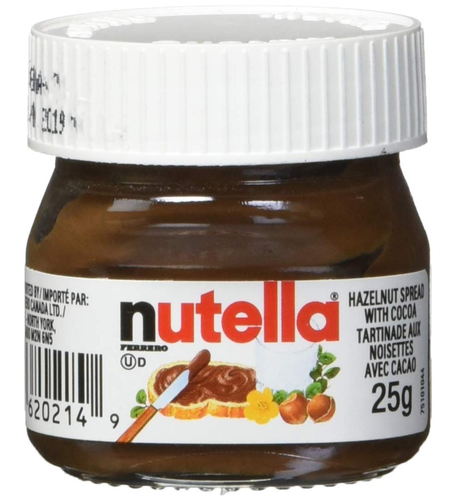 Nutella Sample/Mini Jar - 25 g - Buy Online on GoSupps.com
