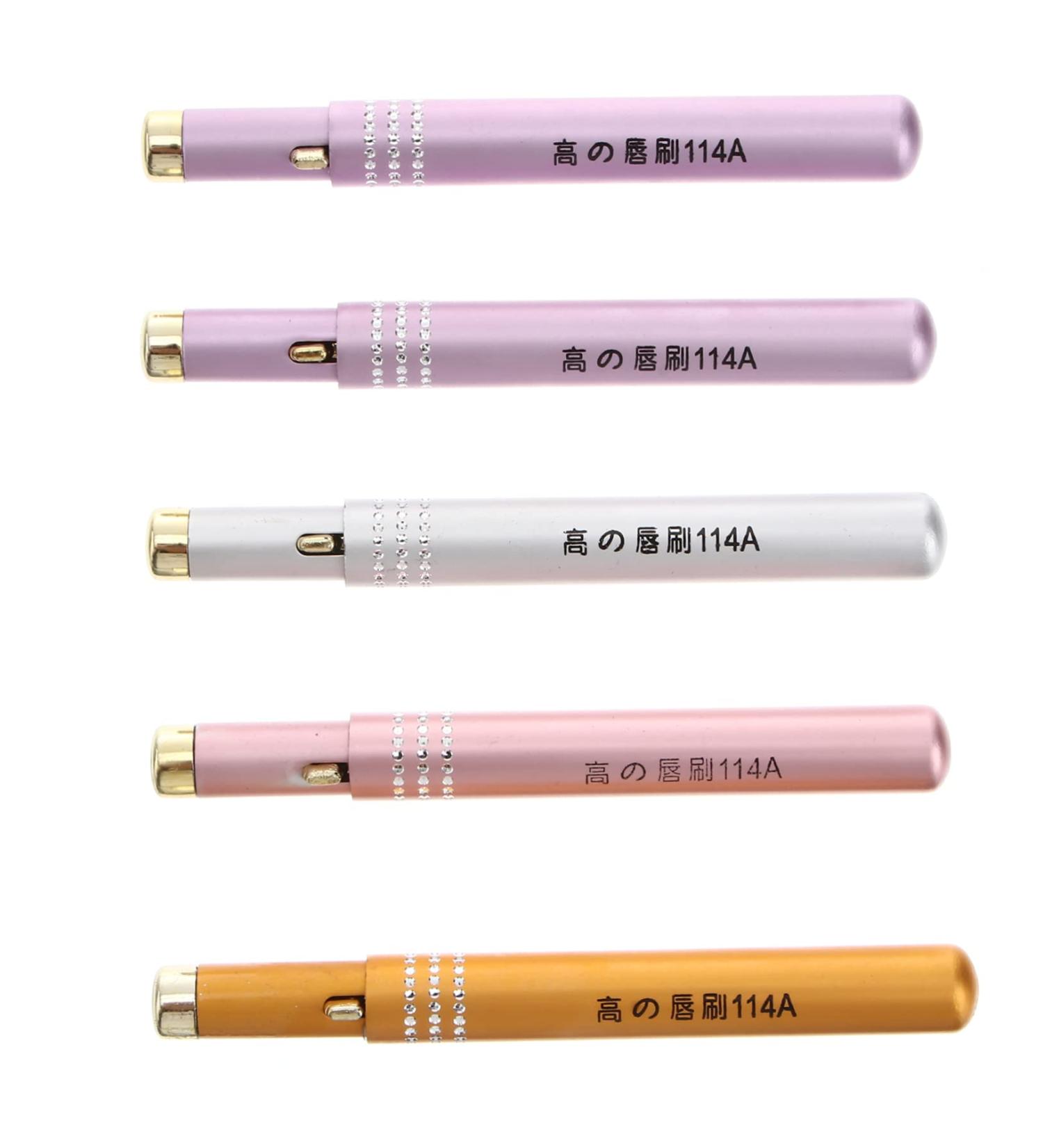Buy FOMIYES 5pcs Retractable Lip Brush Set - Metal Lip Gloss Applicator & Lip Scrubber - Assorted Colors - Perfect Makeup Tool for Flawless Lipstick Application - International Shipping Available - Buy Online on GoSupps.com