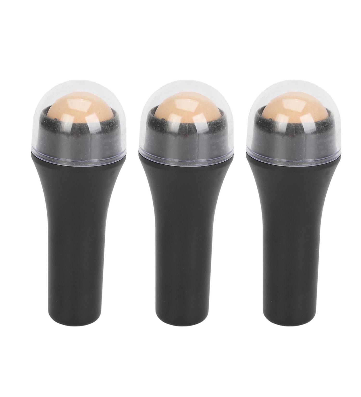 Oil Absorbing Volcanic Roller Oil Absorbing Roller Face Roller 3PCS Volcanic Stone Oil Absorbing Roller Oily Skin Control Portable Compact Reusable Facial Care Tool - Buy Online on GoSupps.com