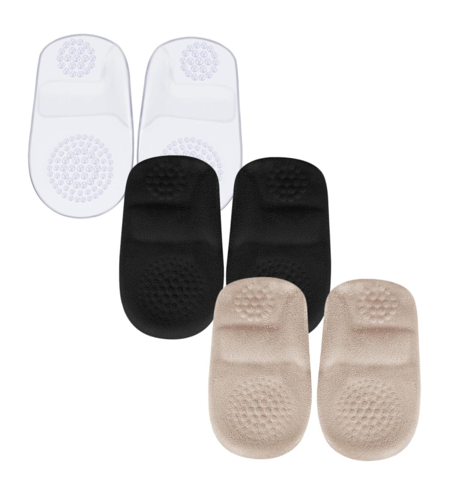 Buy Hemoton Heel Pads for Women - Comfort Gel Inserts & Protectors for Heels | Half Size Shoe Filler for Ultimate Comfort - Buy Online on GoSupps.com