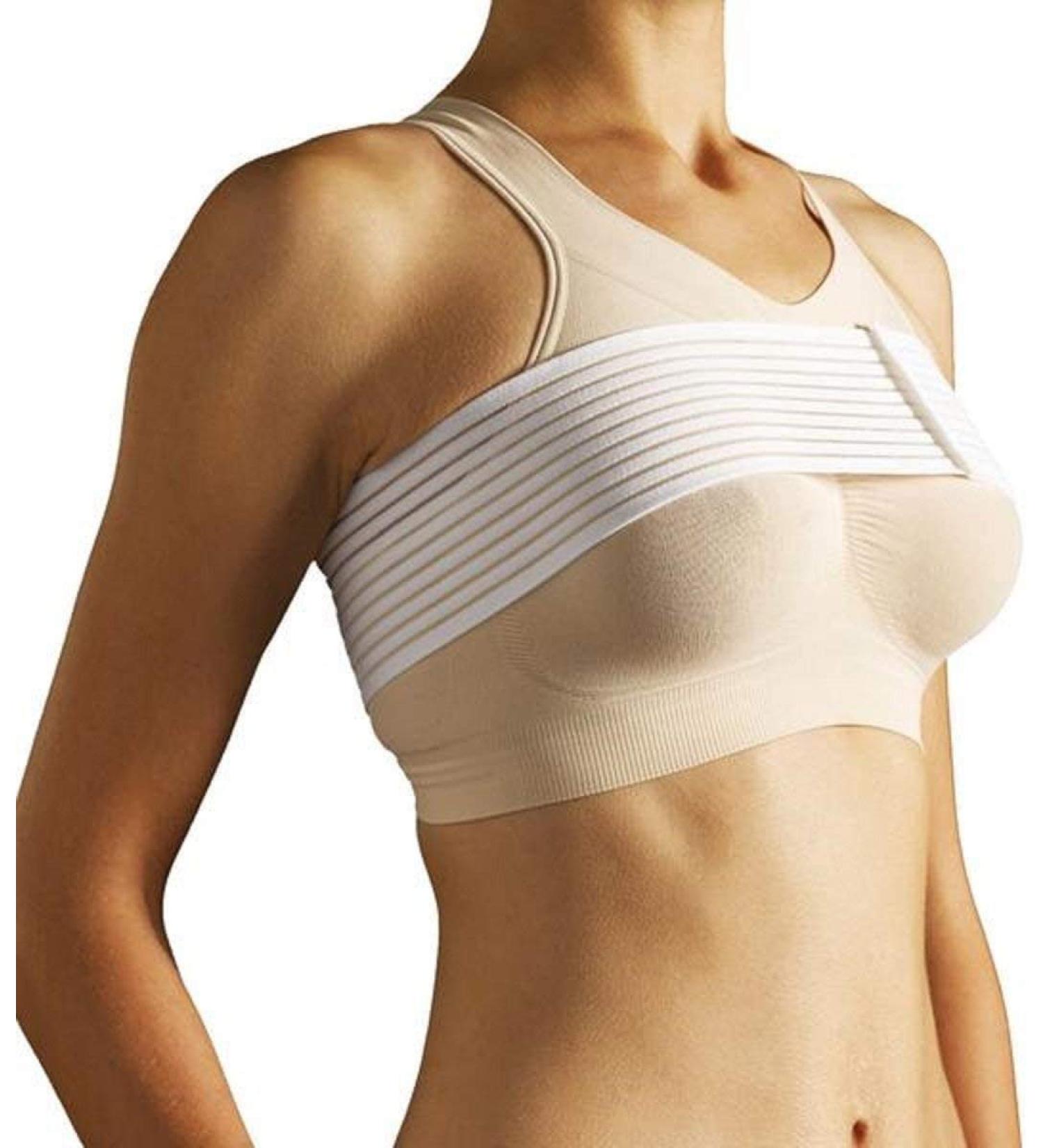 CAREFIX Implant Stabilizer Band (8113) White | TYTEX Post-Surgery Breast Implant Support | Chest Compression & Augmentation Strap - Buy Online on GoSupps.com