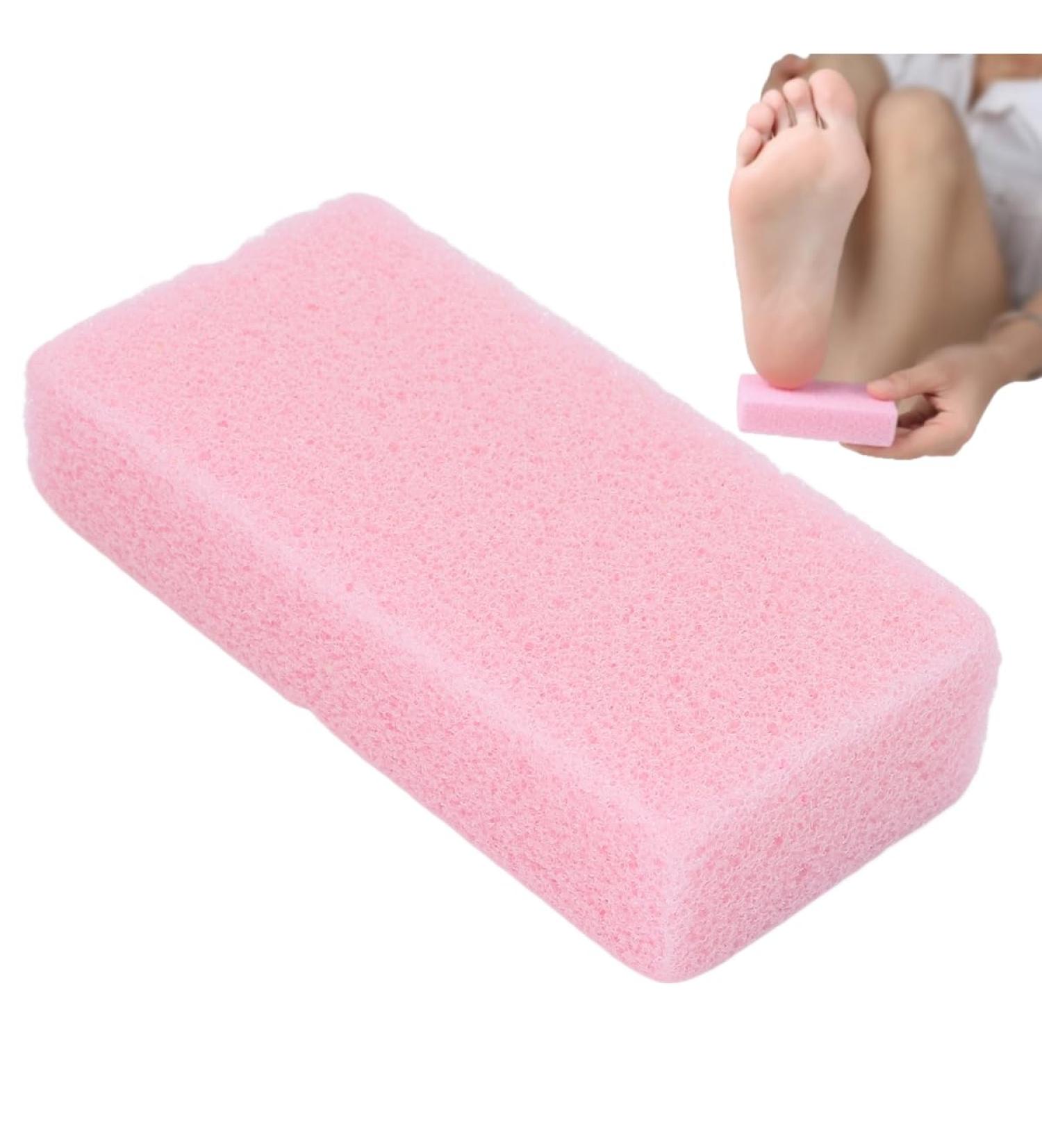 Foot Bimstone - Pink Hard Dead Skin Remover Scrubber Tool for Smooth Feet | Pedicure Essential - Buy Online on GoSupps.com