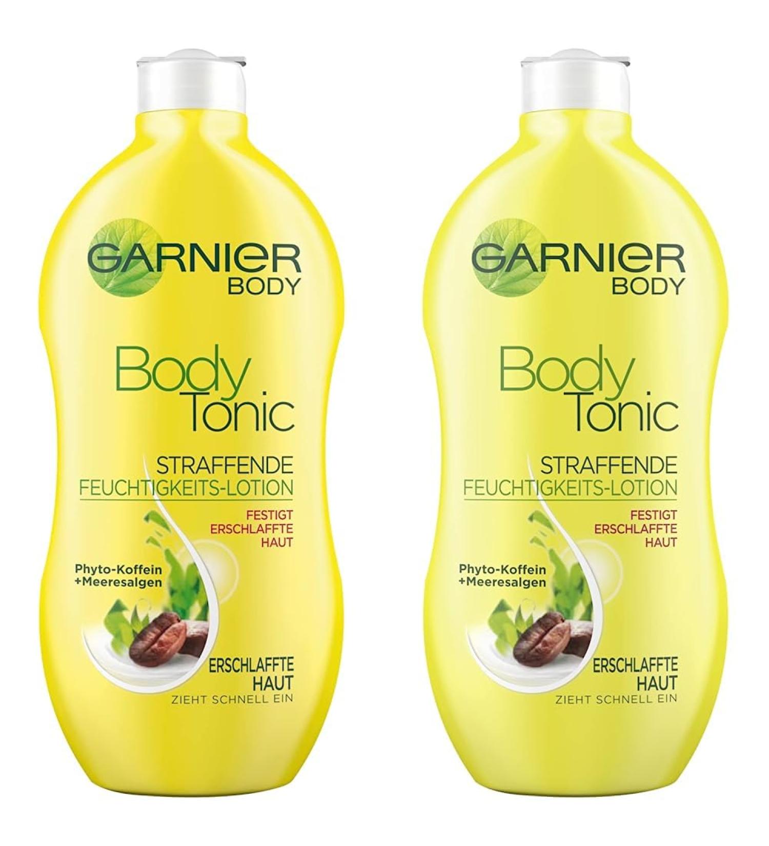 Garnier tightening moisture lotion up to 24h moisture tightness Garnier Body Tonic 400 ml (pack of 2) 400 ml (2-pack).