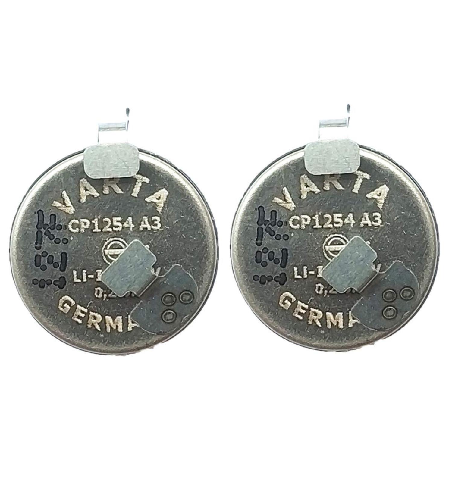 CP1254 A3 Replacement Battery (2 Pack) - Compatible with Jabra Rox B&O H5 Fitbit Bluetooth Headset & More - High-Quality VARTA ICR LIR1254 A2 - Buy Online on GoSupps.com