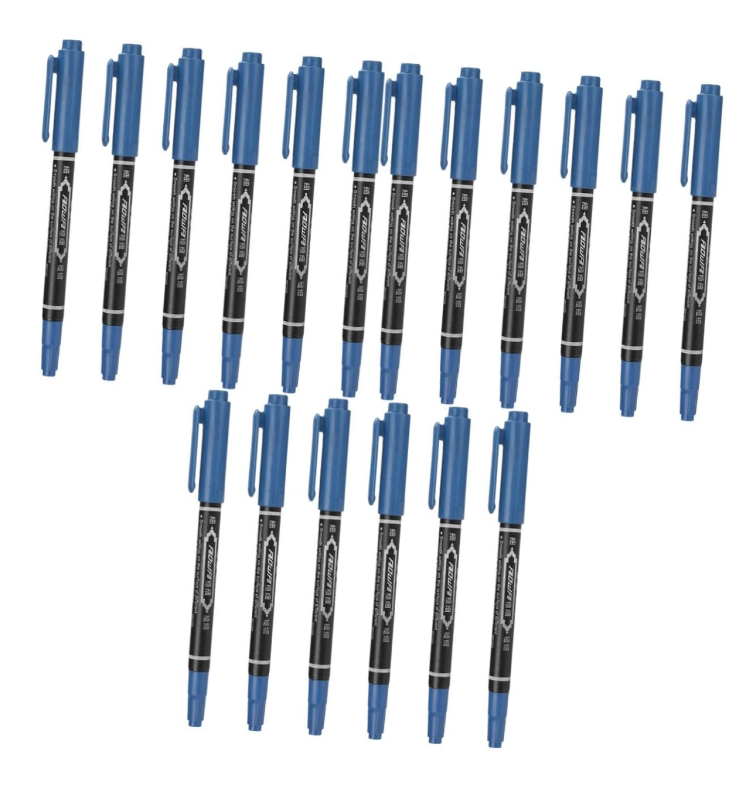Hemoton 18 Pcs Eyebrow Marker Pen Eyebrow Pen Multifunctional Tattoos Pen Tattoos Using Pen Oil Pen - Buy Online on GoSupps.com