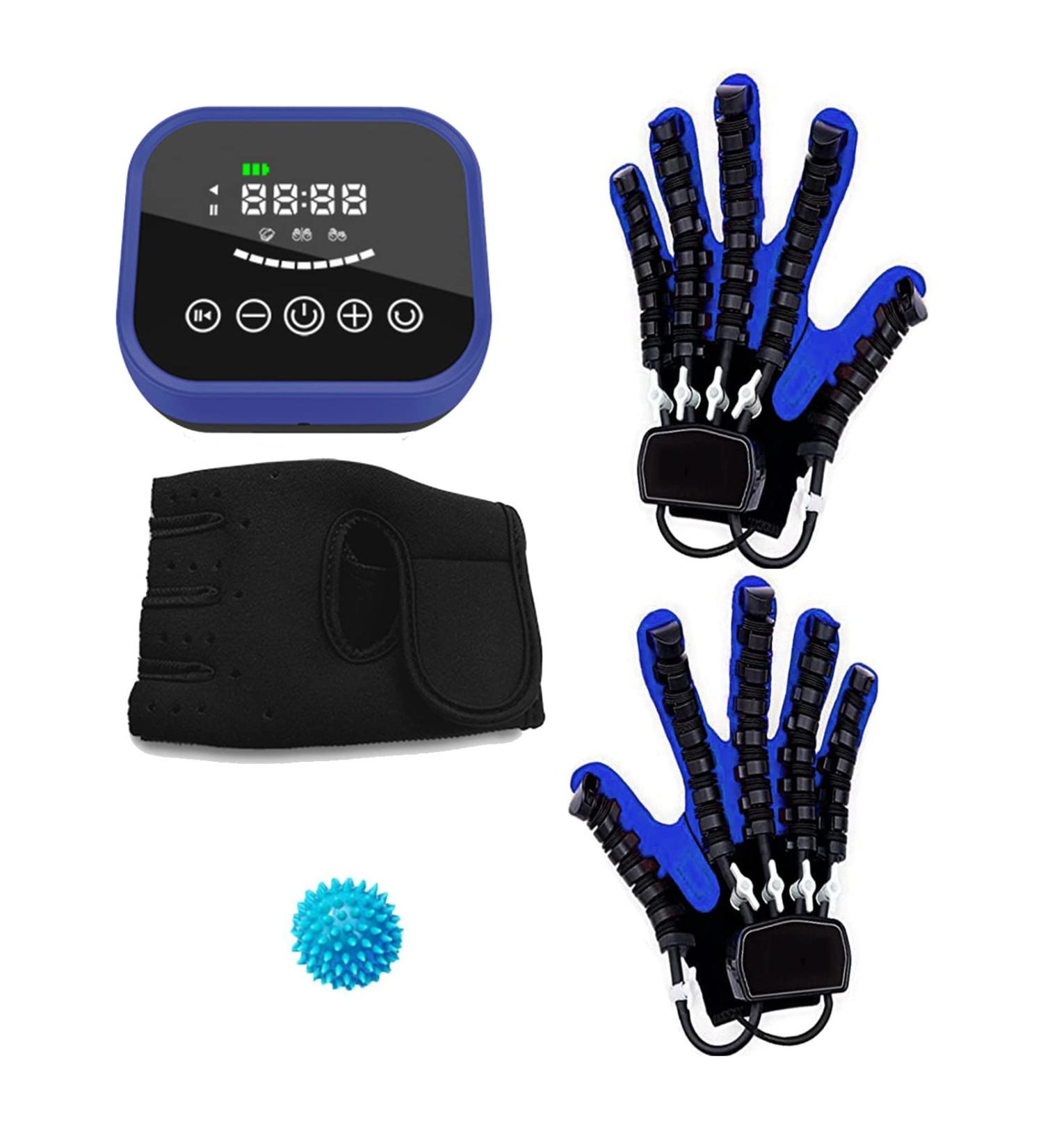 Rehabilitation Robot Gloves with Single Finger Training and Mirror Mode Smart Chargeable Finger Training Rehab Orthotics for Patients with Hand Dysfunction (Both Hands) (XL) X-Large - Buy Online on GoSupps.com