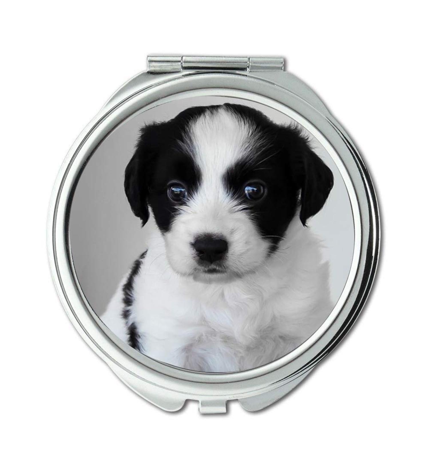 YENDOSTEEN Mirror makeup mirror Puppy Dog Pet Cute Baby Animal Sweet Adorable Pocket Mirror portable mirror - Buy Online on GoSupps.com