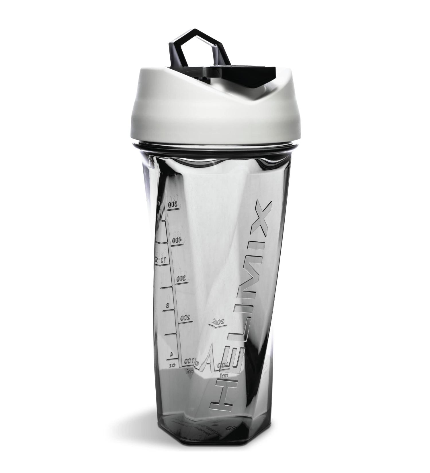 Helimix Vortex Blender Shaker Bottle 28oz - USA Made, No Ball or Whisk, Portable Pre Workout Protein Drink Cup - Ideal for Cocktails, Smoothies, Shakes - Dishwasher Safe White - Buy Online on GoSupps.com