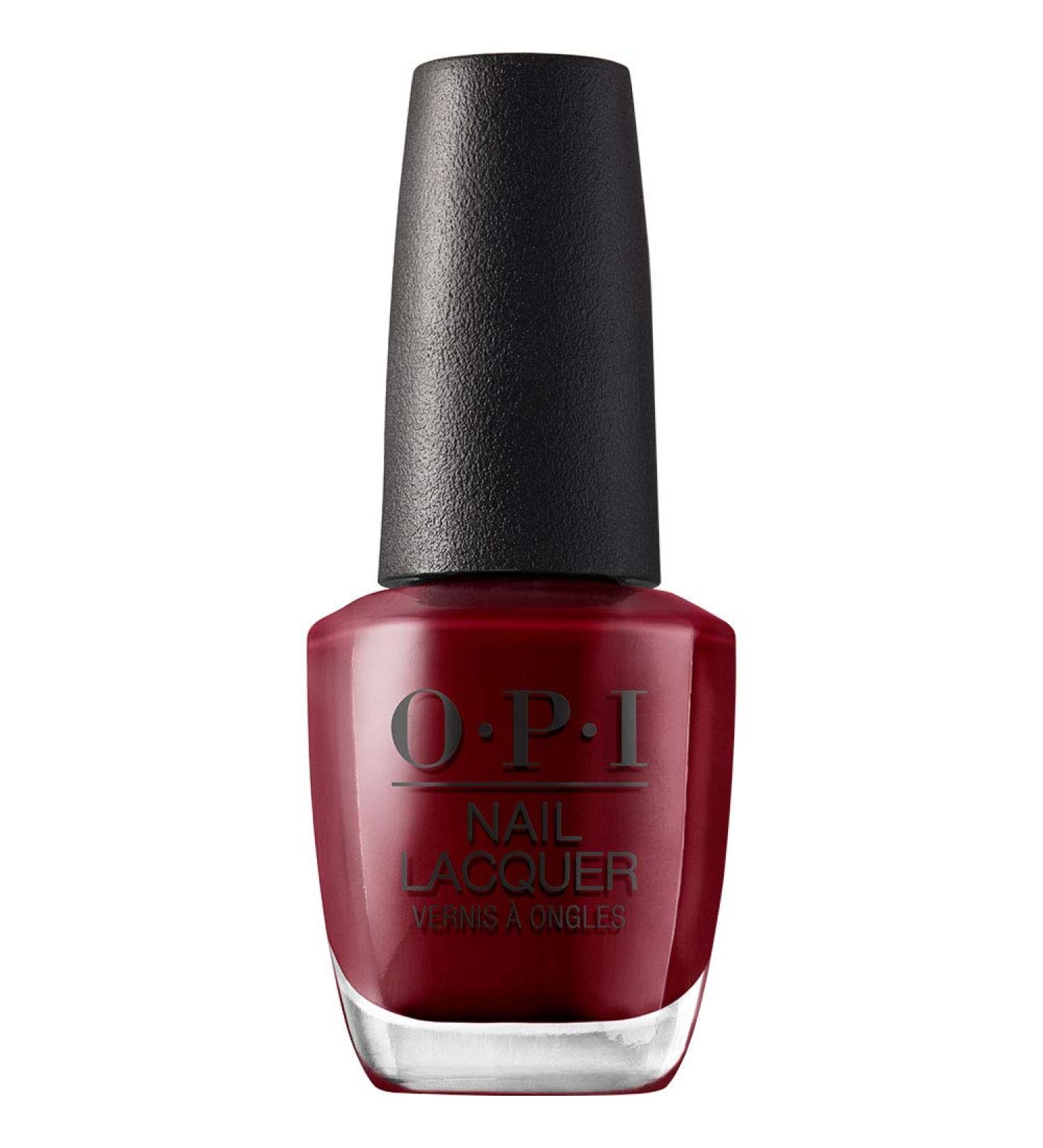 OPI Nail Lacquer We the Female - Opaque Dark Red Crème | Chip Resistant Nail Polish | Washington DC Collection - Buy Internationally - Buy Online on GoSupps.com