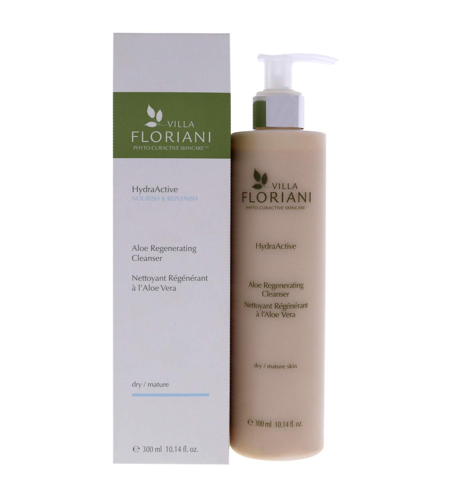 Villa Floriani Regenerating Cleanser - Aloe Women Cleanser 10.14 oz | Buy Online for International Shipping - Buy Online on GoSupps.com