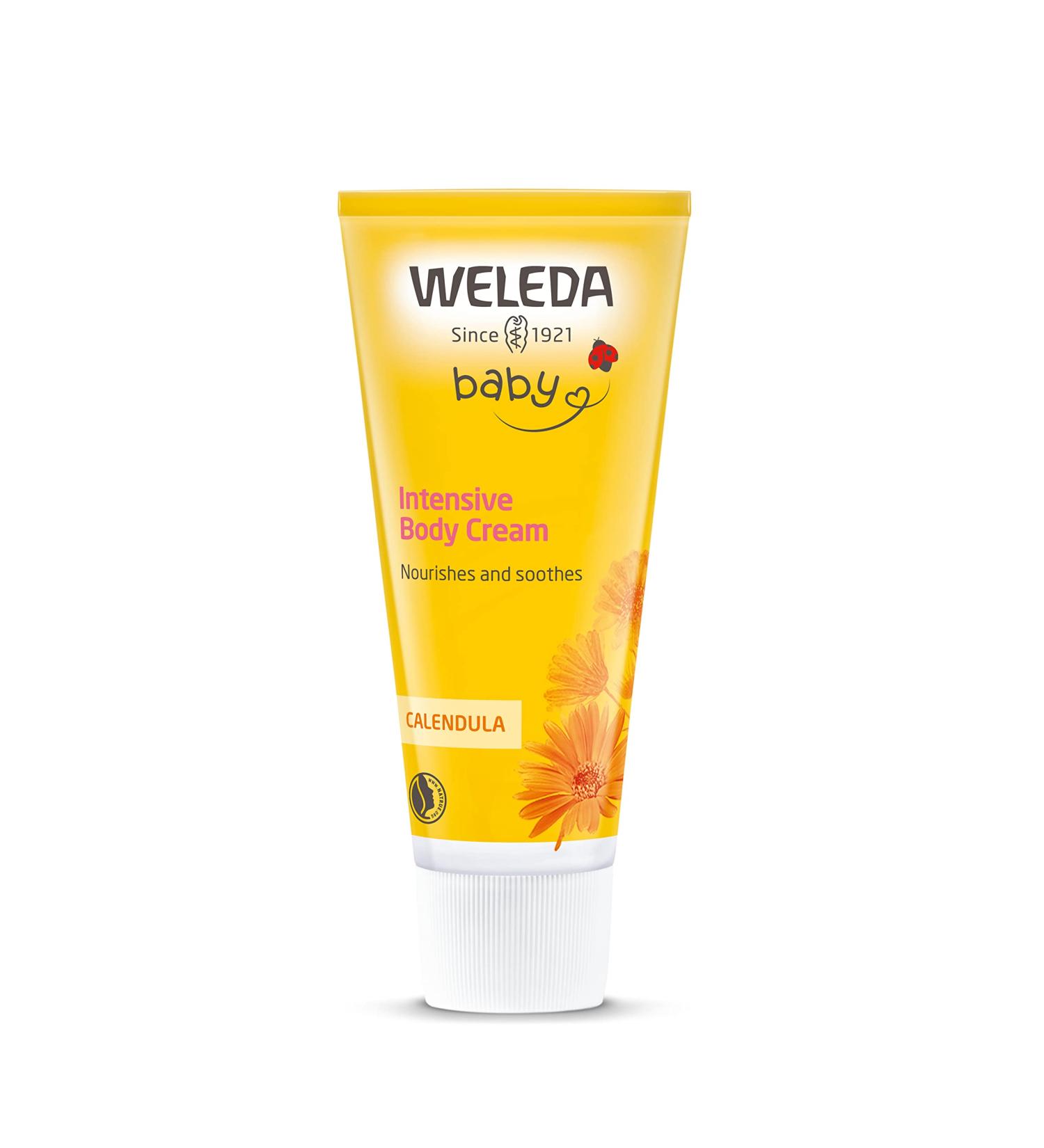 Weleda Baby Calendula Nourishing Body Cream - 2.5 oz (Pack of 1) | Gentle Moisturizer for Sensitive Skin - International Shipping Available - Buy Online on GoSupps.com