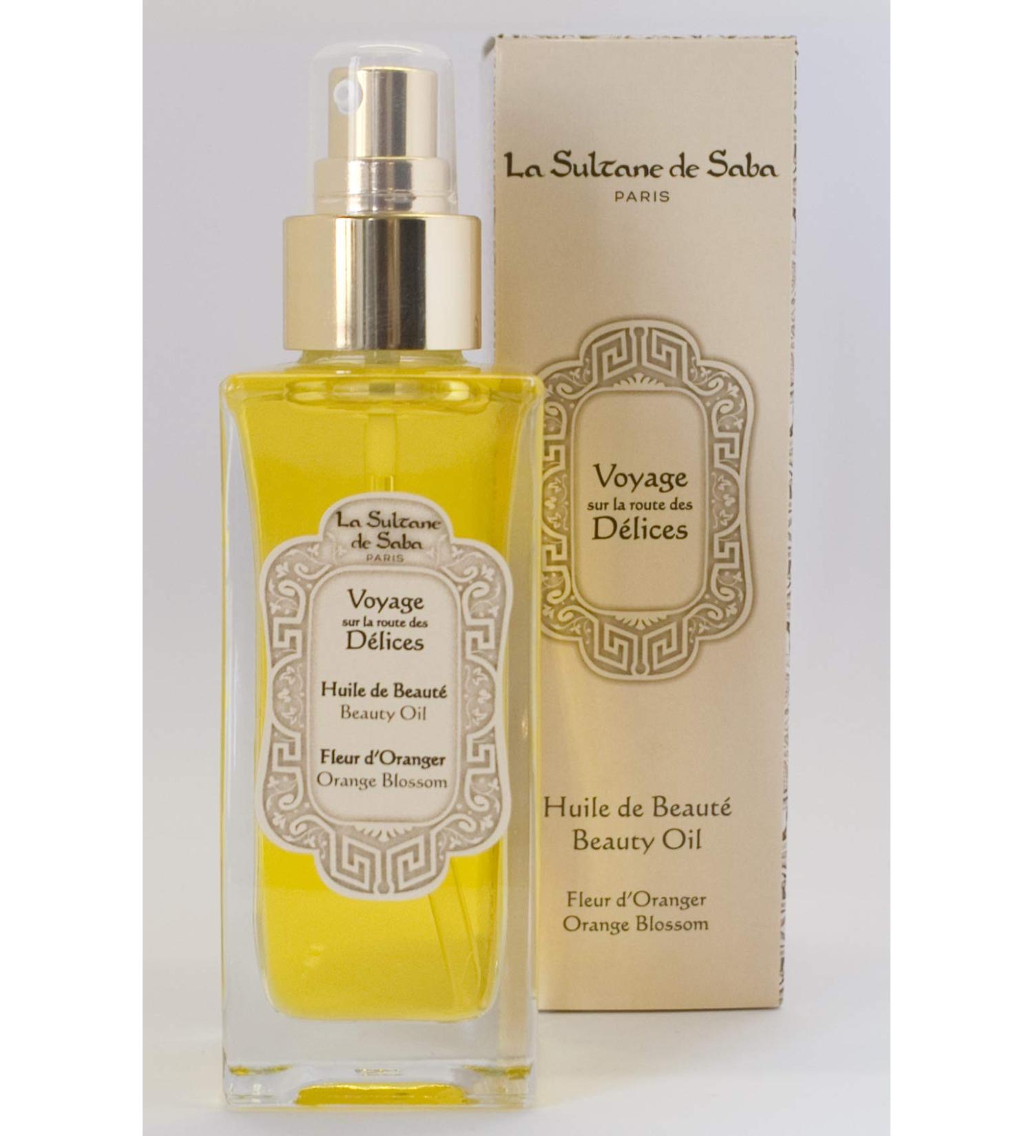 La Sultane de Saba - Beauty Oil with Orange Blossom 100ml - Travel the road of pleasures