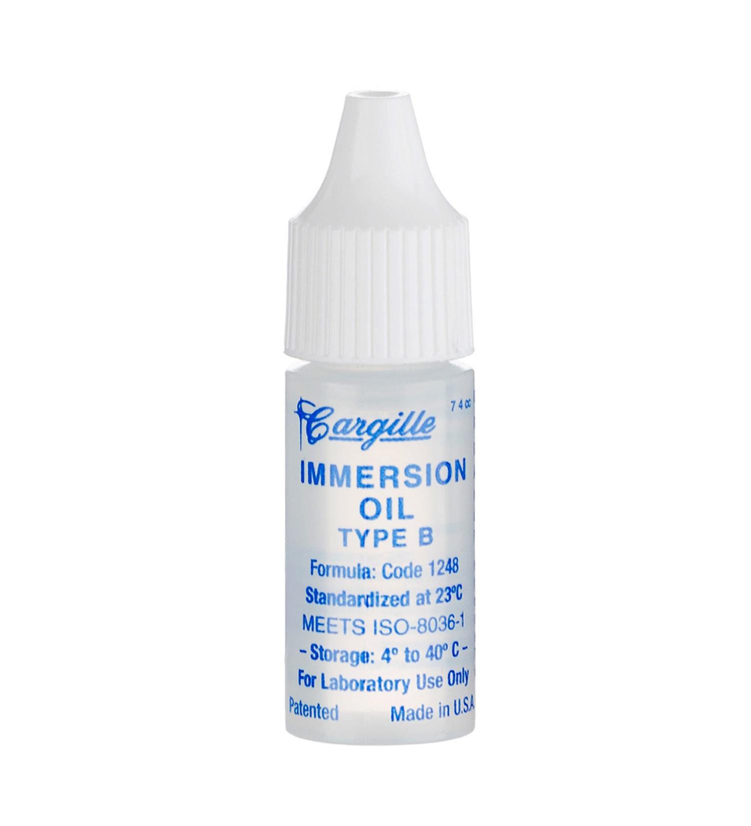 Cargille-ML-B Compound Microscope Immersion Oil, 1/4 Oz