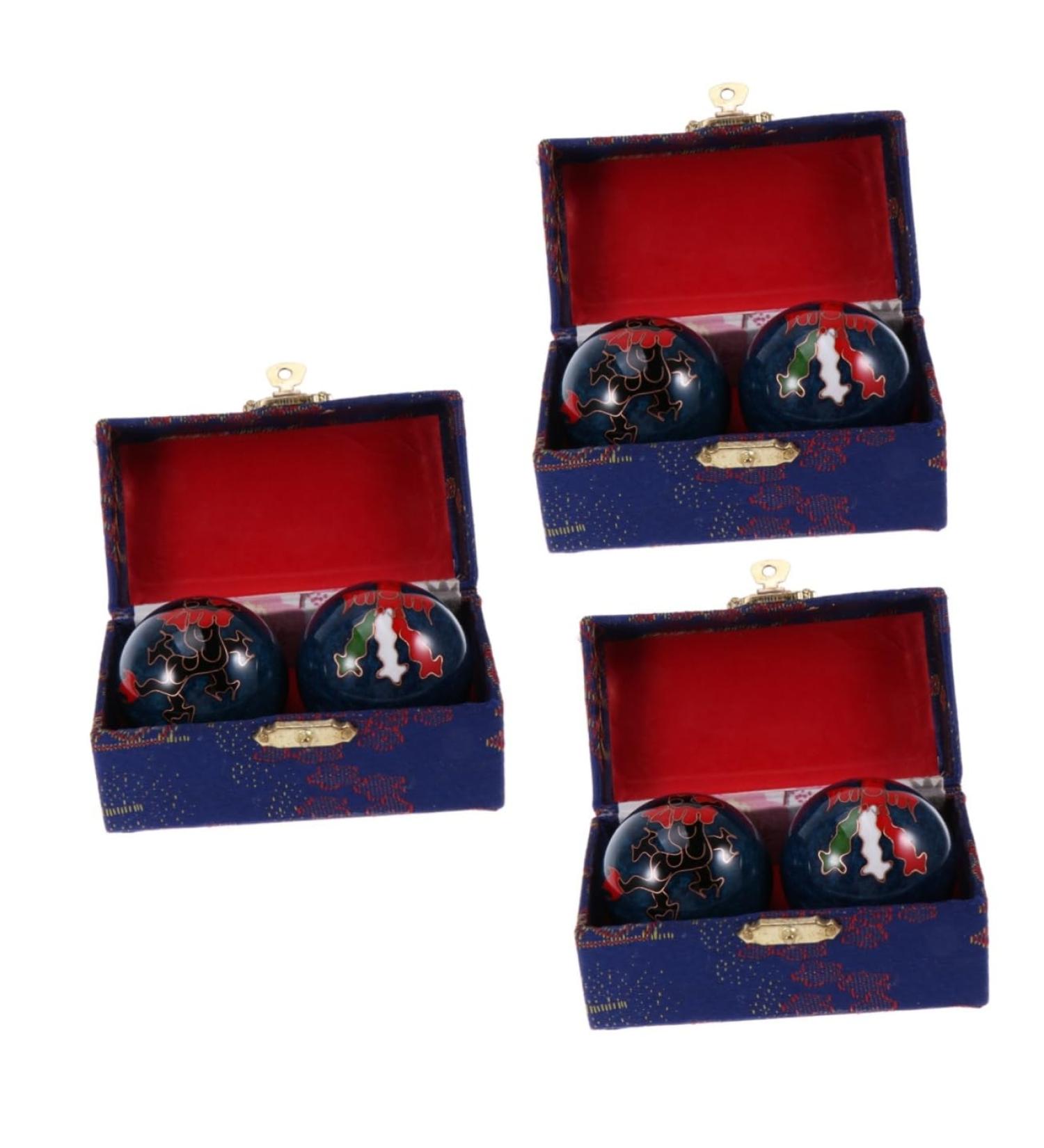 Solustre 3PC Small Baoding Colored Toilet Paper Period Kit - Stress Relief & Massage Handballs for Health & Fitness | International Shipping - Buy Online on GoSupps.com