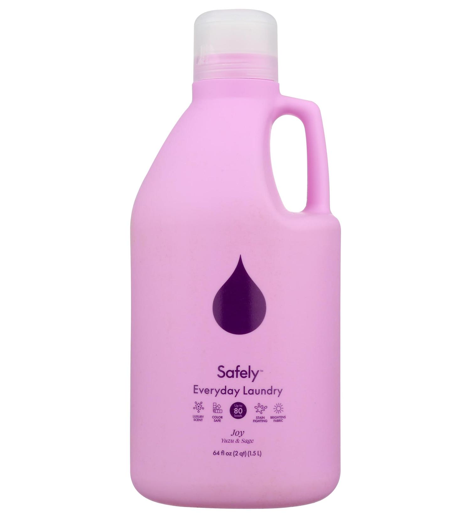 Safely Joy Laundry Detergent 64 FZ - Eco-Friendly Powerful Stain Removal for International Shipping - Buy Online on GoSupps.com
