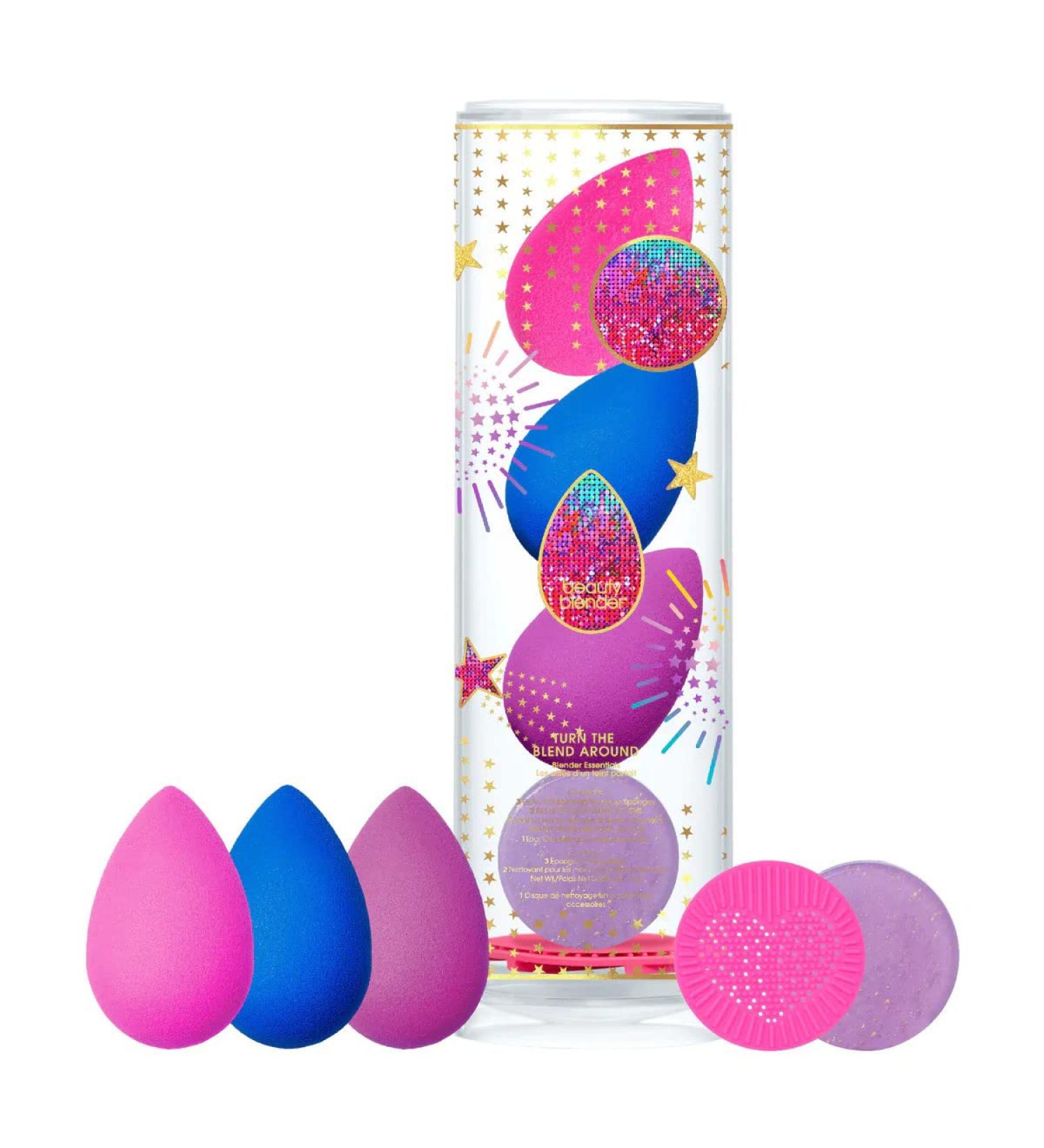 Beautyblender 6-Piece Set - Vegan Makeup Sponges & Cleansers | Professional Use Cruelty-Free Made in the USA | International Shipping Available - Buy Online on GoSupps.com