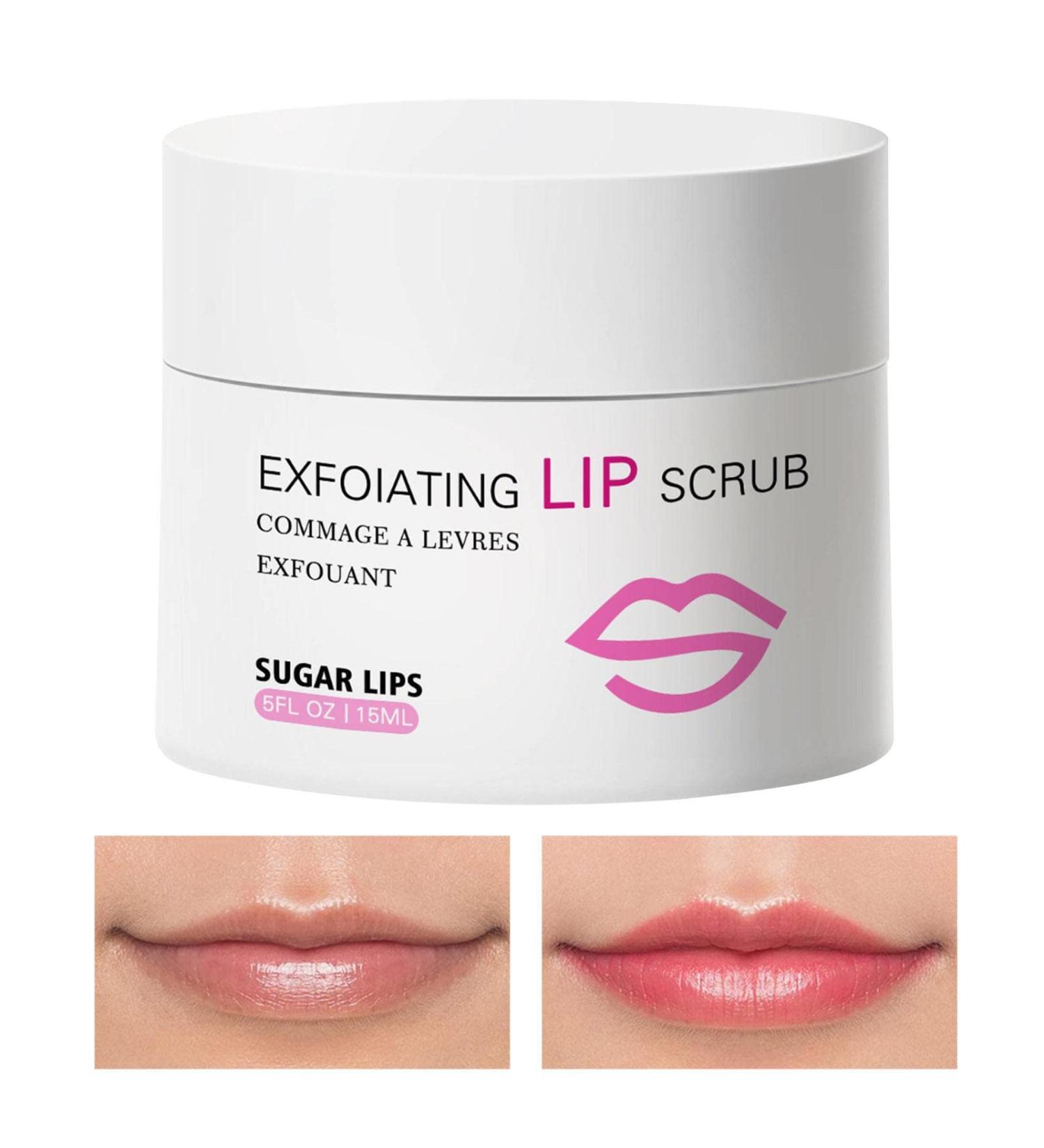  Duqulle Lip scrub with sugar exfoliating and moisturizing lip scrub moisturizing cream for dry lips lip scrub moisturizing cream for men and women - Buy Online on GoSupps.com