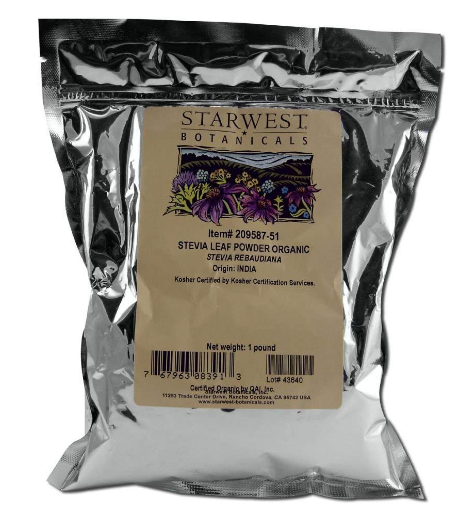 Organic Stevia Leaf Powder