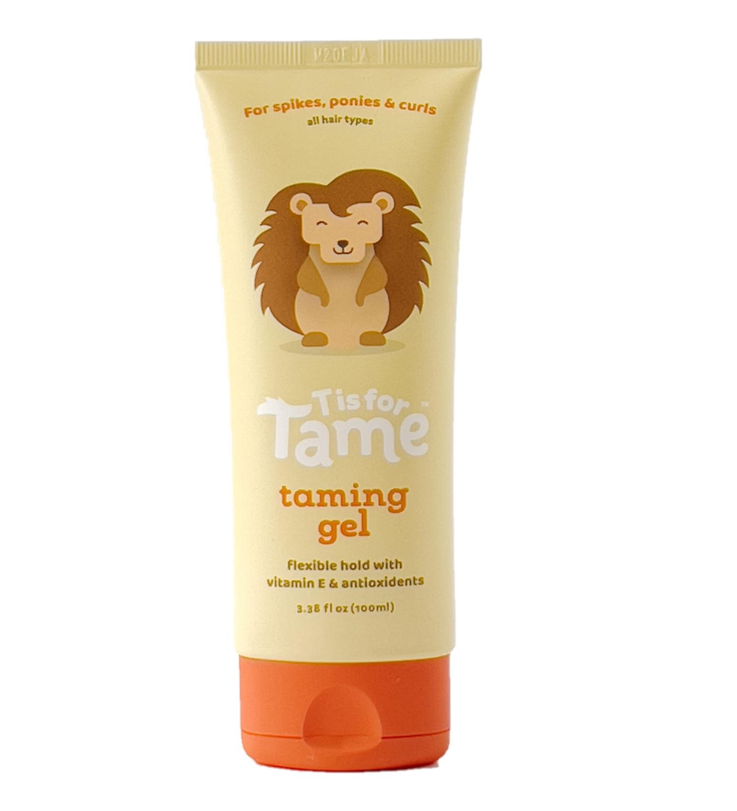 All-Natural Alcohol-Free Kids Hair Styling Gel | T is for Tame | 3.38 Fl Oz (2023 Launch) - Buy Online on GoSupps.com