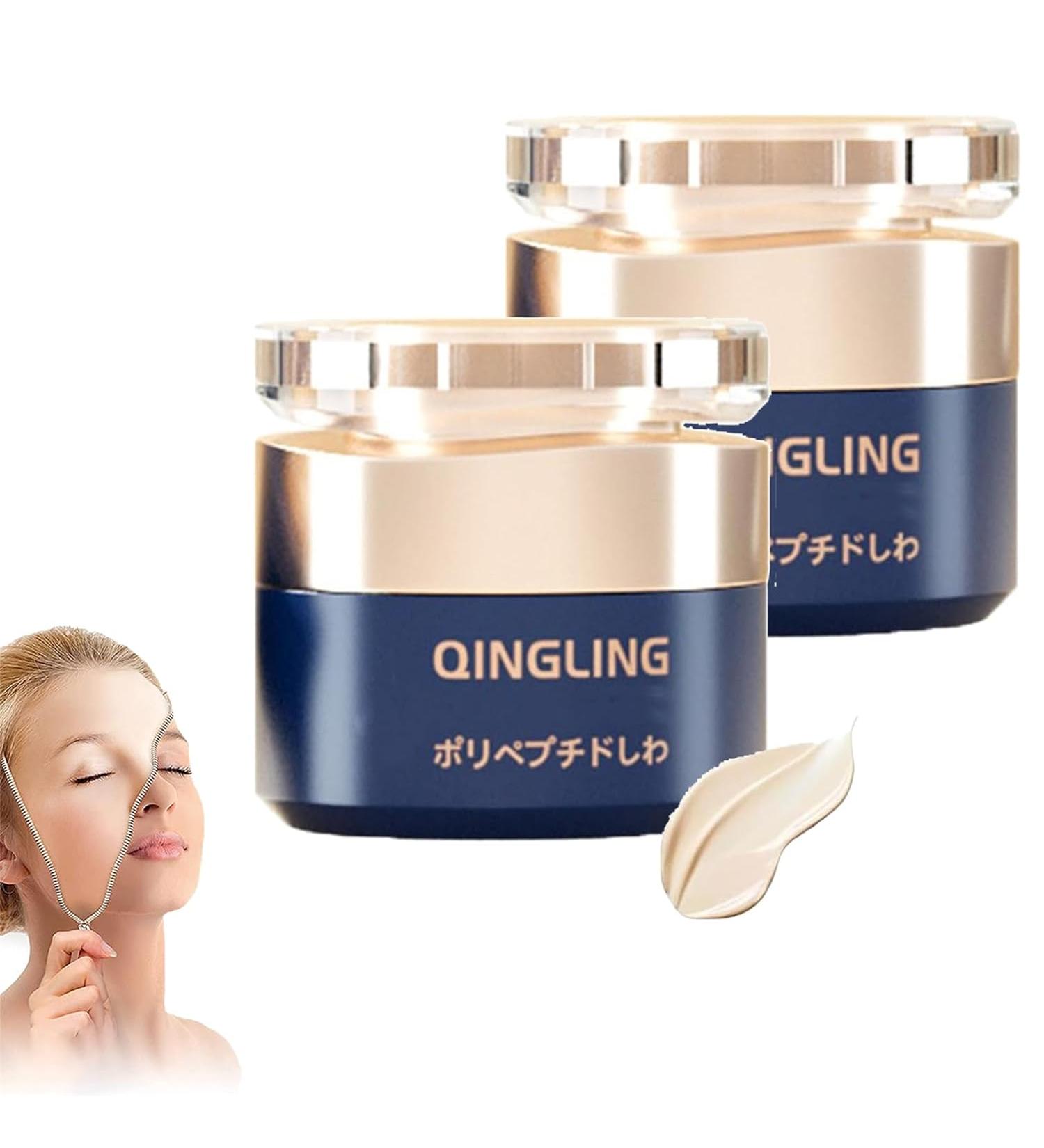 Qingling Wrinkle Removal Cream - Japanese Polypeptide Firming Face Cream for Beautiful Skin in 2 Weeks | Buy Internationally - Buy Online on GoSupps.com
