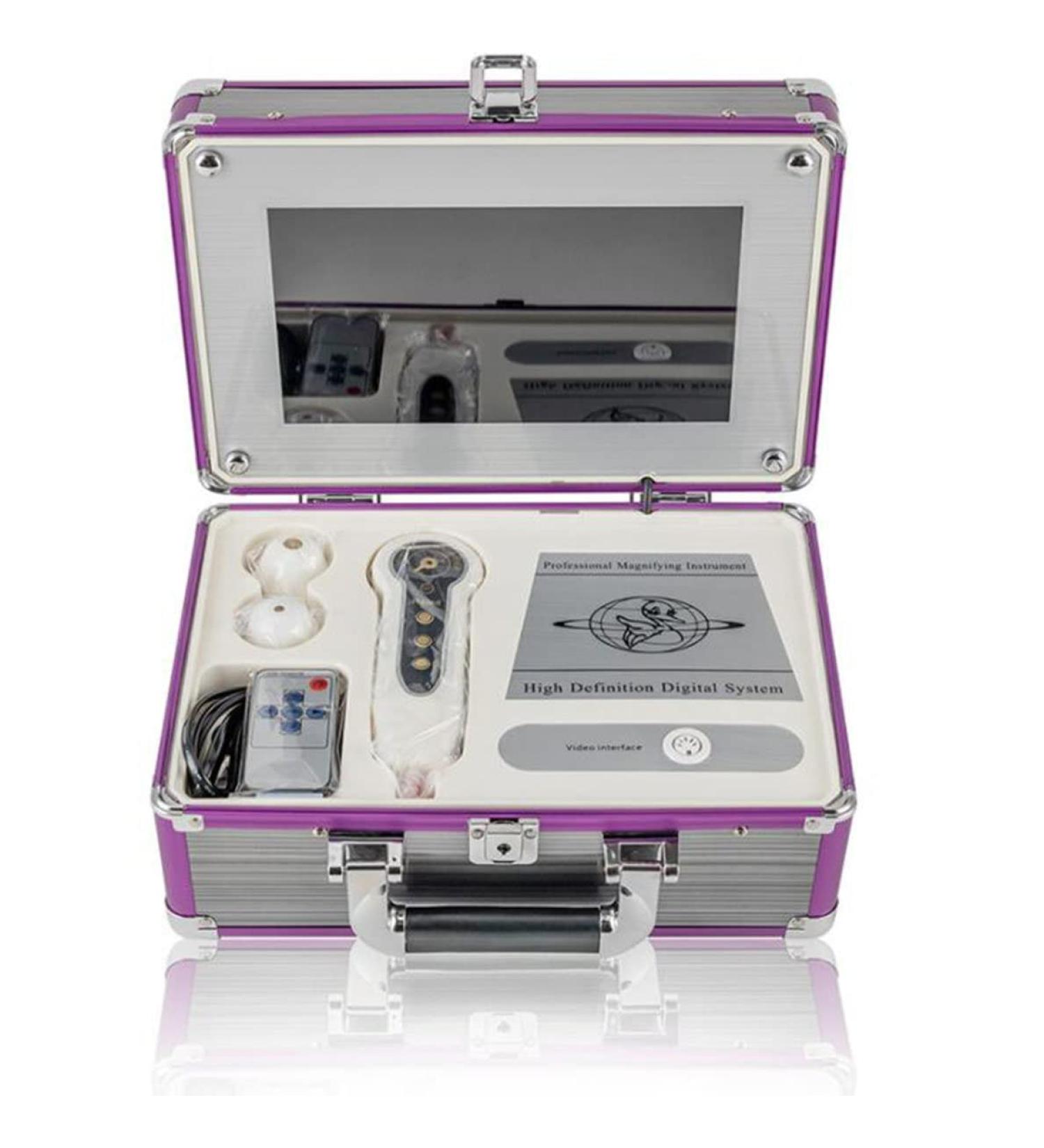 Skin Diagnosis Hair Analyzer 10.1inch Screen Multi Functional High Definition Rechargeable Skin Scalp Hair Follicle Detector High Sensitivity Digital Hair Follicle Skin Analyser Machine - Buy Online on GoSupps.com