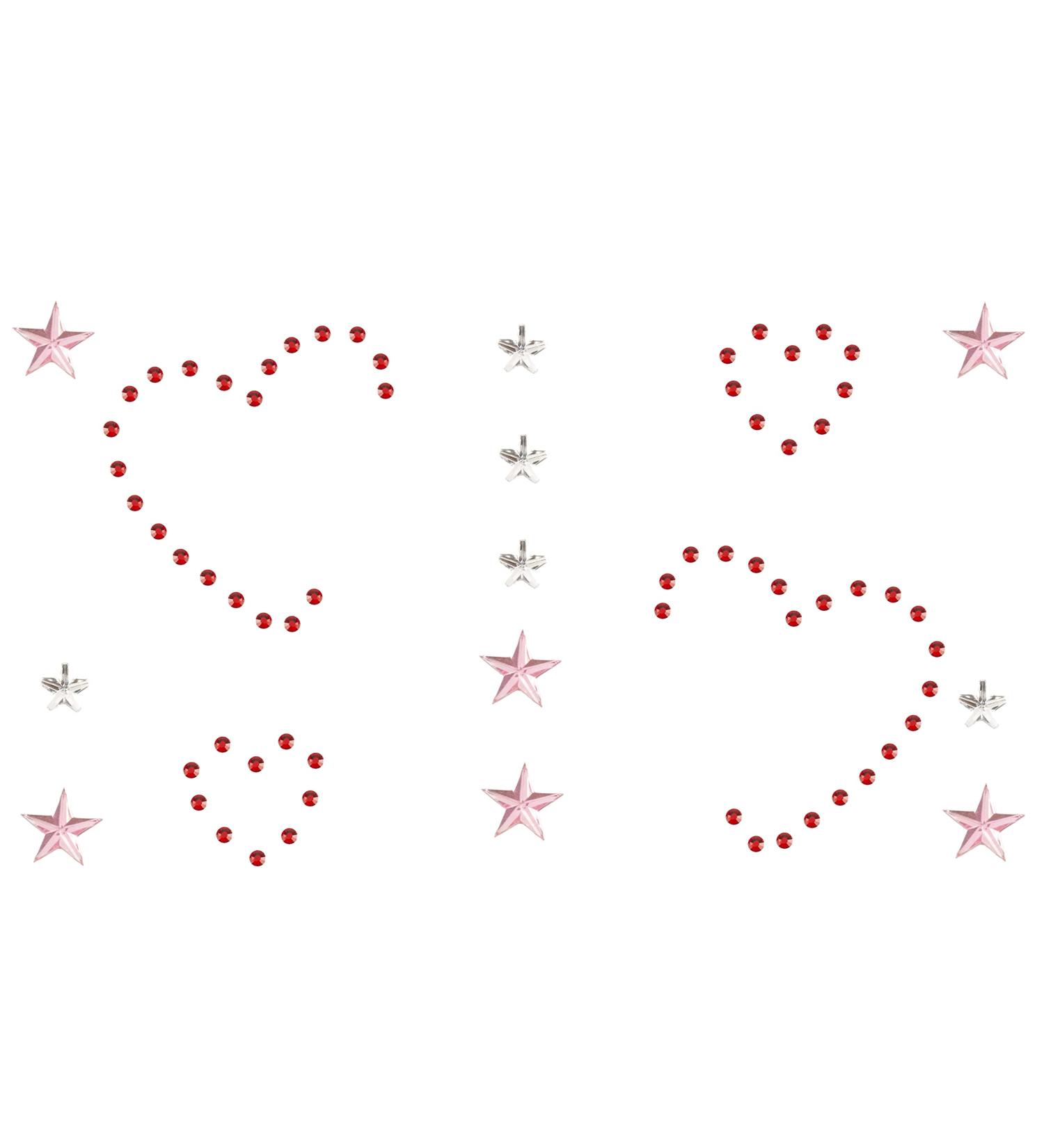 PaintLab Eye Gems: Self-Adhesive Rhinestones for Makeup - Face Jewels for Beginners, Kids, Teens, and Women - Star Lover - Buy Online on GoSupps.com