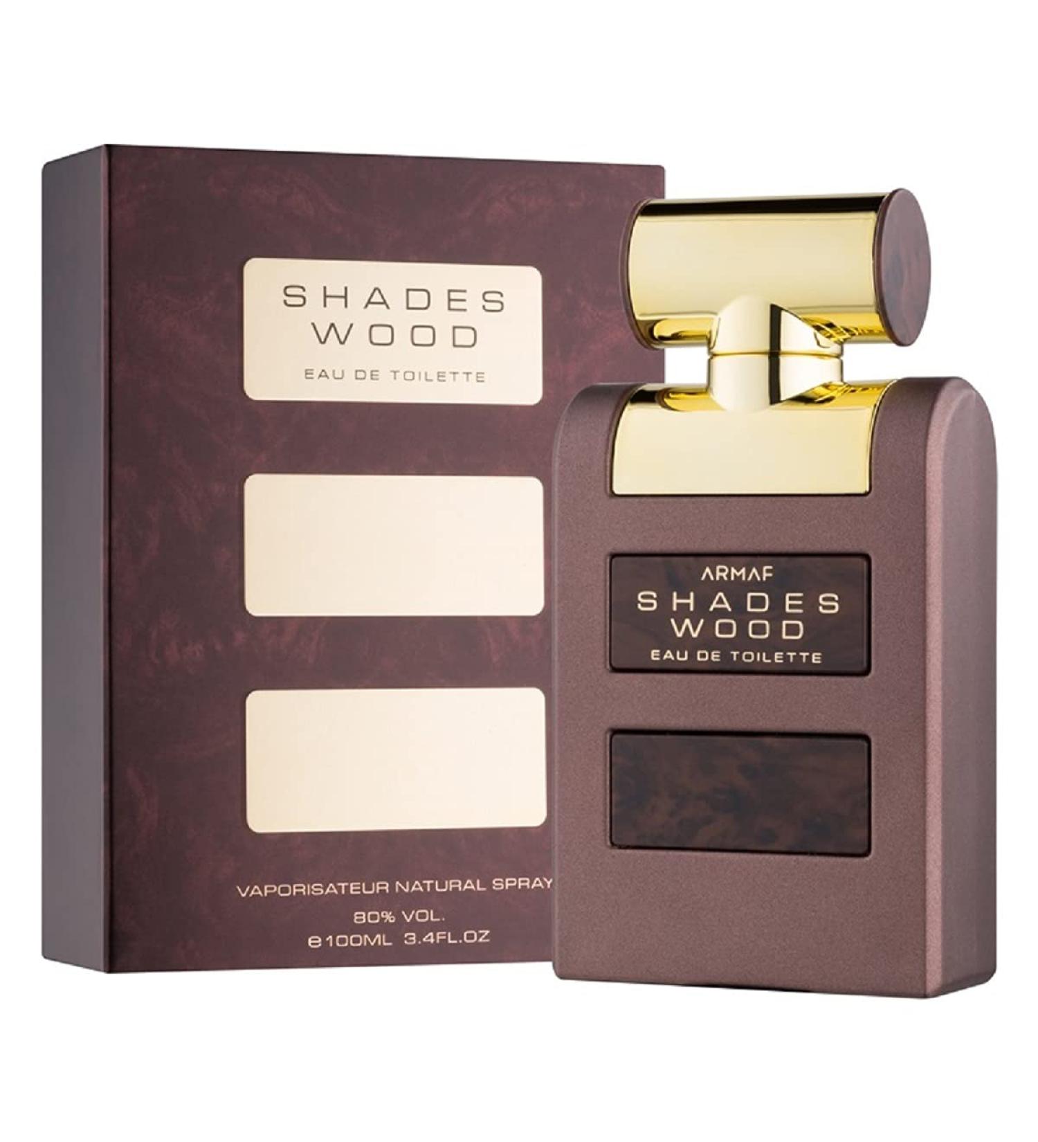 Armaf Shades Wood for Men Eau de Toilette Spray 3.4 Ounce 3.4 Fl Oz (Pack of 1)