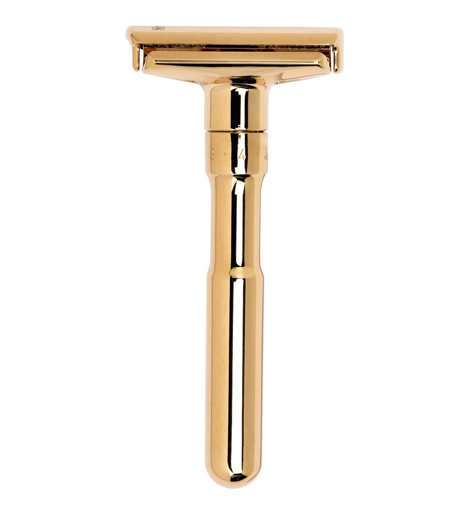 Buy Merkur Adjustable Futur Gold Plated Safety Razor 702 - Premium International Shipping Available - Buy Online on GoSupps.com