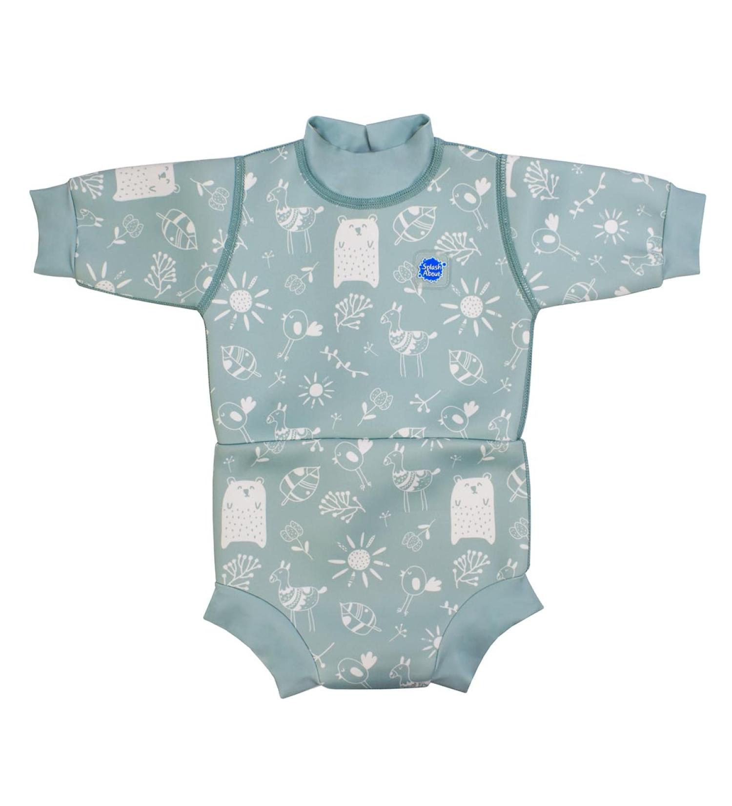 Splash About Happy Nappy Wetsuit & Reusable Swim Nappy - Sunny Bear 12-24 Months - Buy Online on GoSupps.com