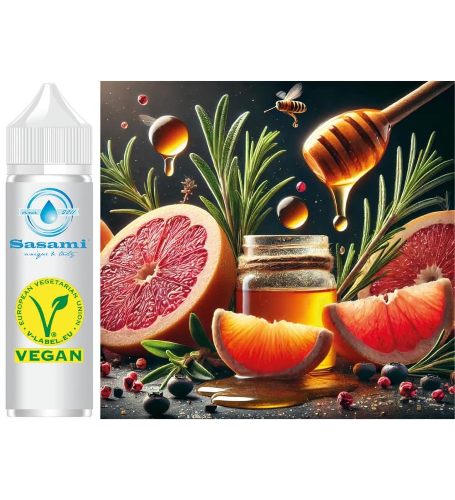 Sunset Honey Flavor Concentrate - Grapefruit & Rosemary - Vegan - Sasami - 100 ml