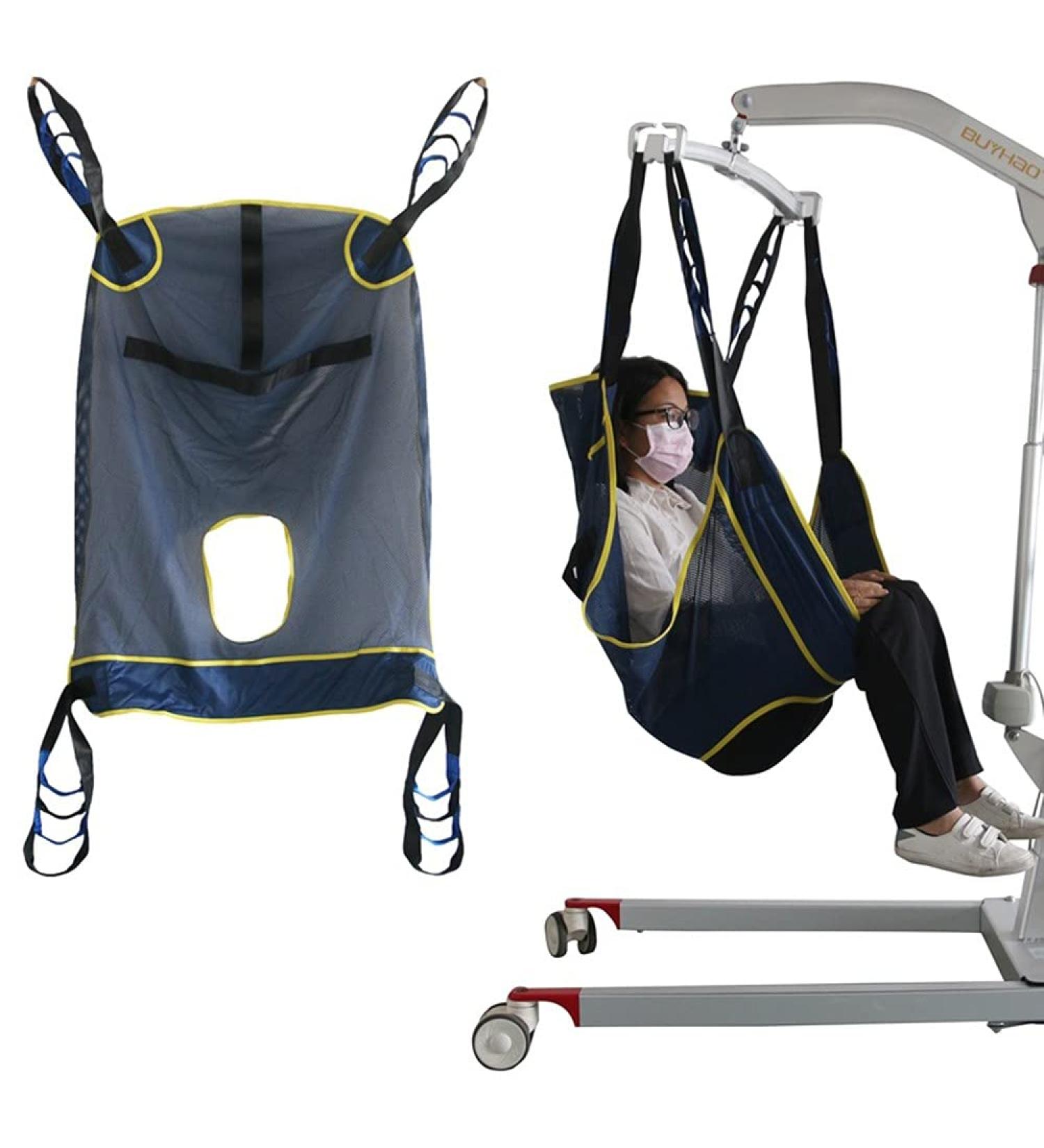 YPEGORYF Full Body Patient Lift Slings Toileting Sling Transfer Belt Lift Sling Carrier Transferring Belt Stairs Wheelchair Lift Sling for Nursing Elderly Disabled Surprise Gift - Buy Online on GoSupps.com