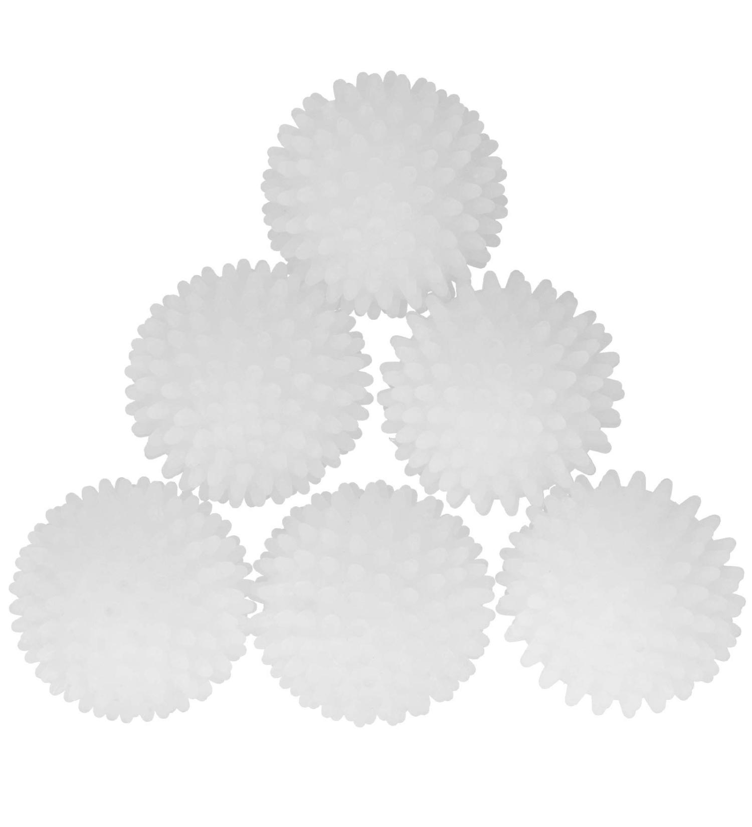 12 Pcs Reusable Laundry Dryer Balls - PVC Quick Dry Softener Alternative for Softening Clothes - Eco-Friendly Laundry Solution - Buy Online on GoSupps.com