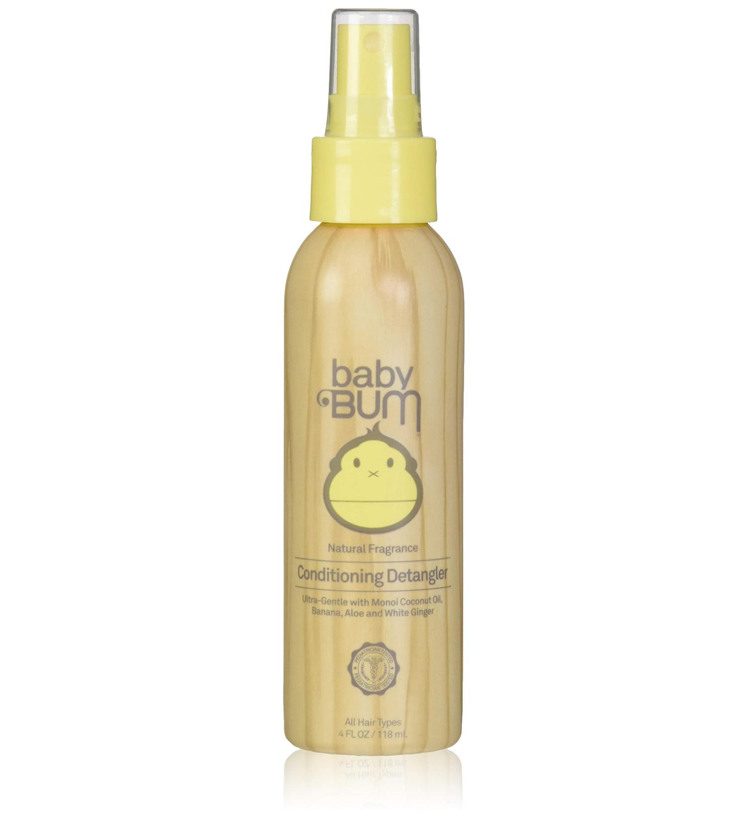 Baby Bum Conditioning Detangler Spray - Coconut Oil Leave-in Conditioner - 4oz (Pack of 6) - Buy Online on GoSupps.com