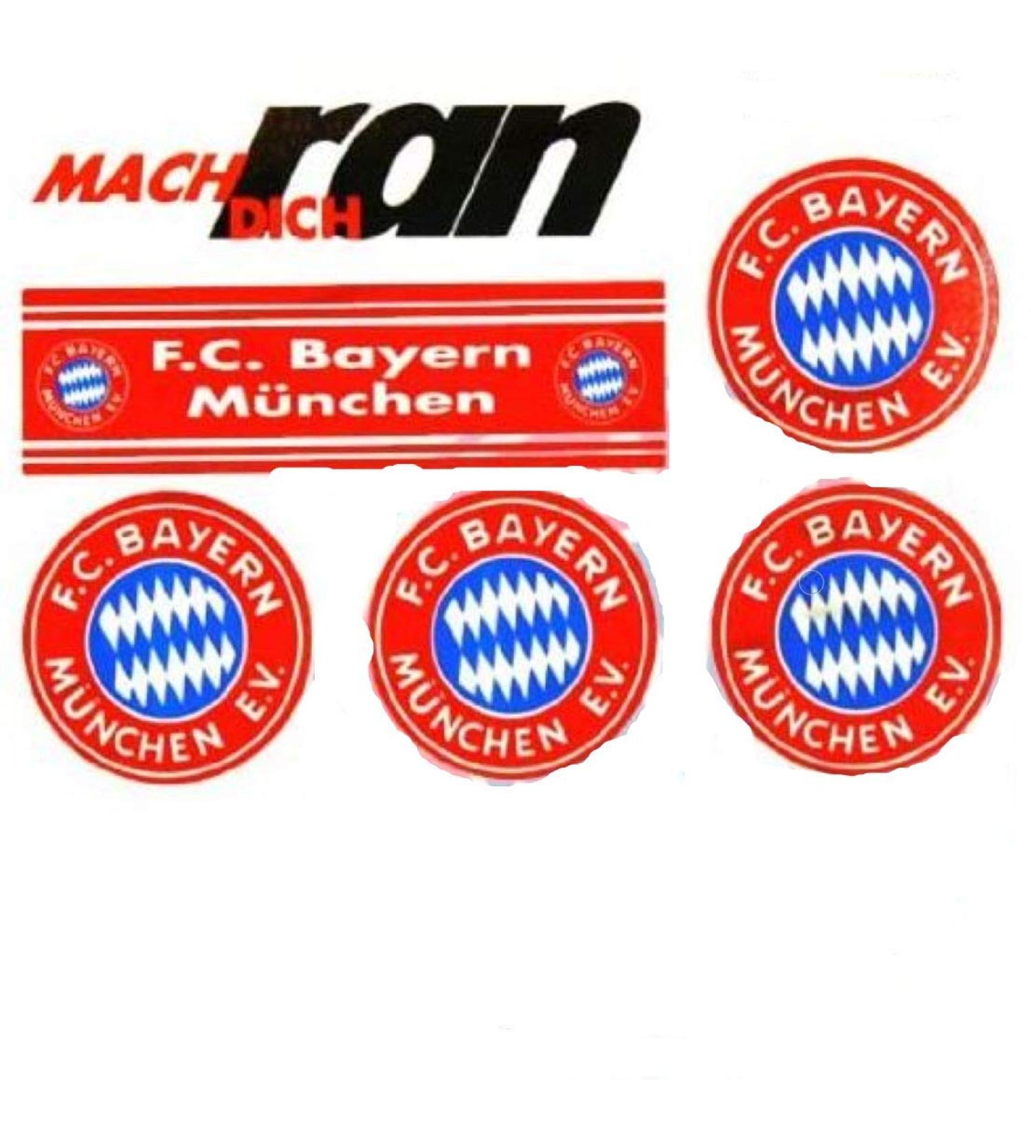FC BAYERN MUNICH sticker / face sticker FCB etiqueta engomada / autocollant