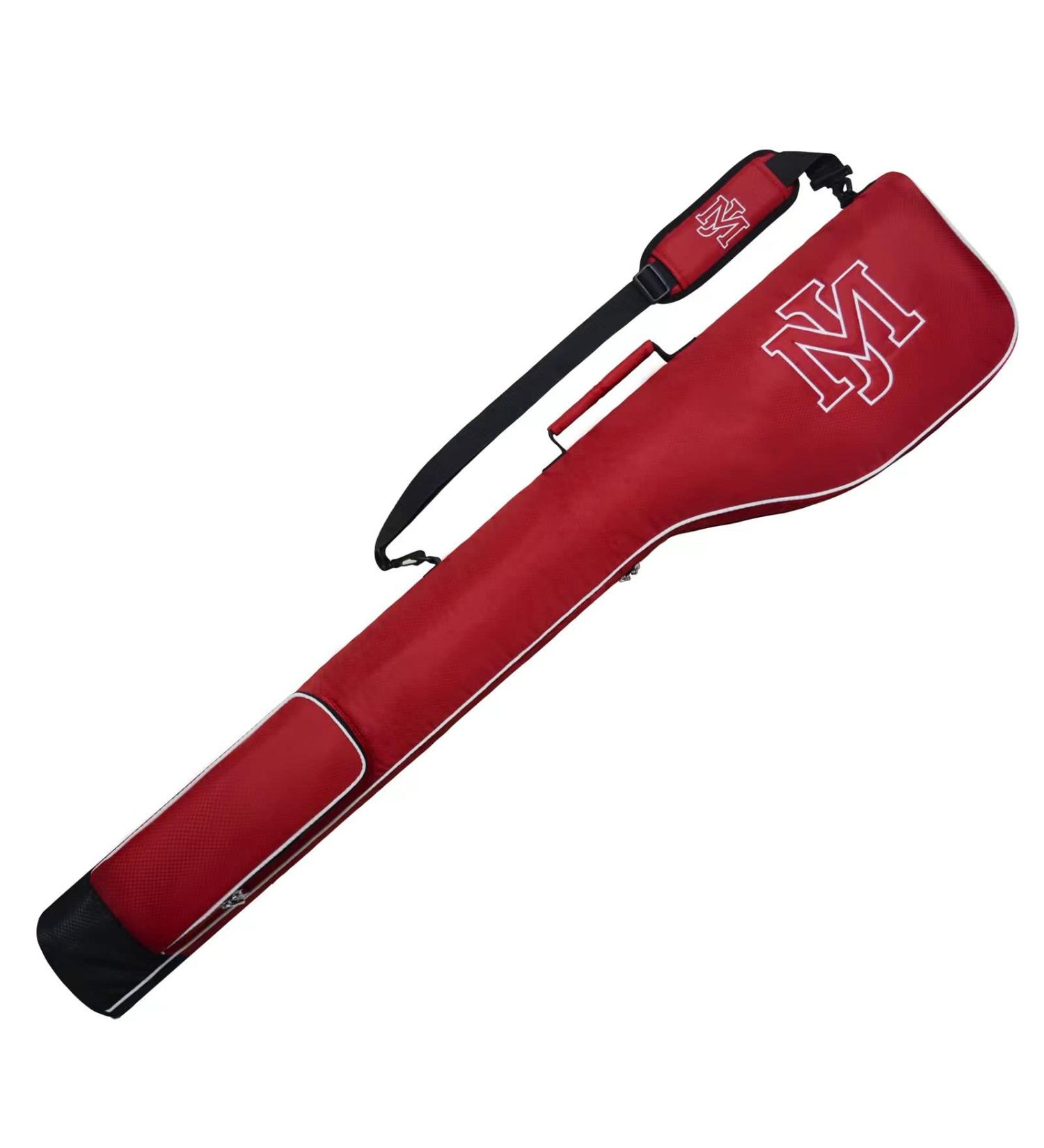 MJ Golf Lightweight Foldable Sunday Bag - Red | Portable & Soft Carry Bag - Buy Online on GoSupps.com
