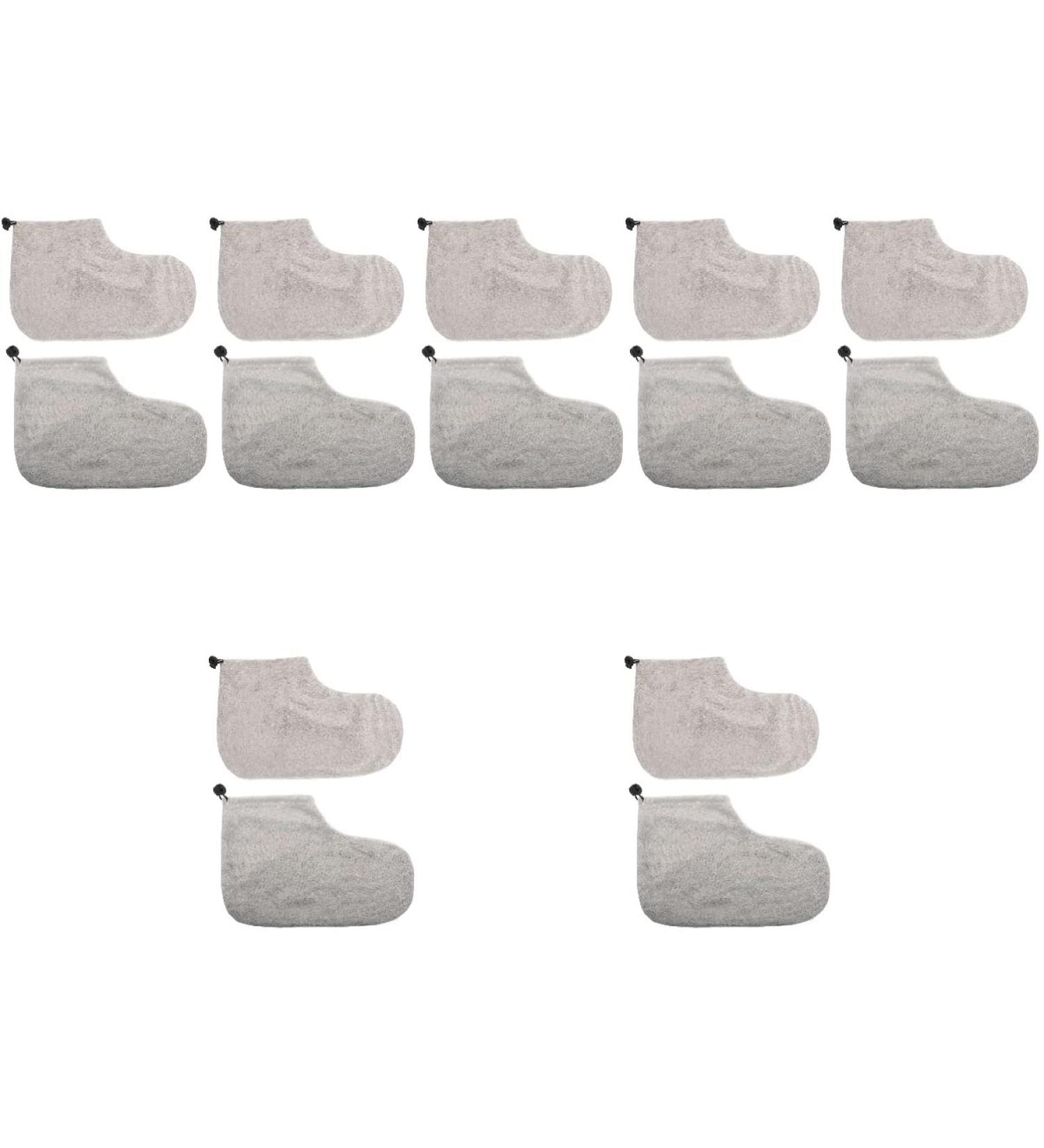 FOMIYES 7 Pairs Wax Therapy Warm Foot Cover Liner Wax Warmer Foot Wrap Paraffin Wax Foot Wraps Foot Moisturizing Socks Heated Mittens Pedicure Foot Paraffin Wax Gloves and Booties Plush - Buy Online on GoSupps.com