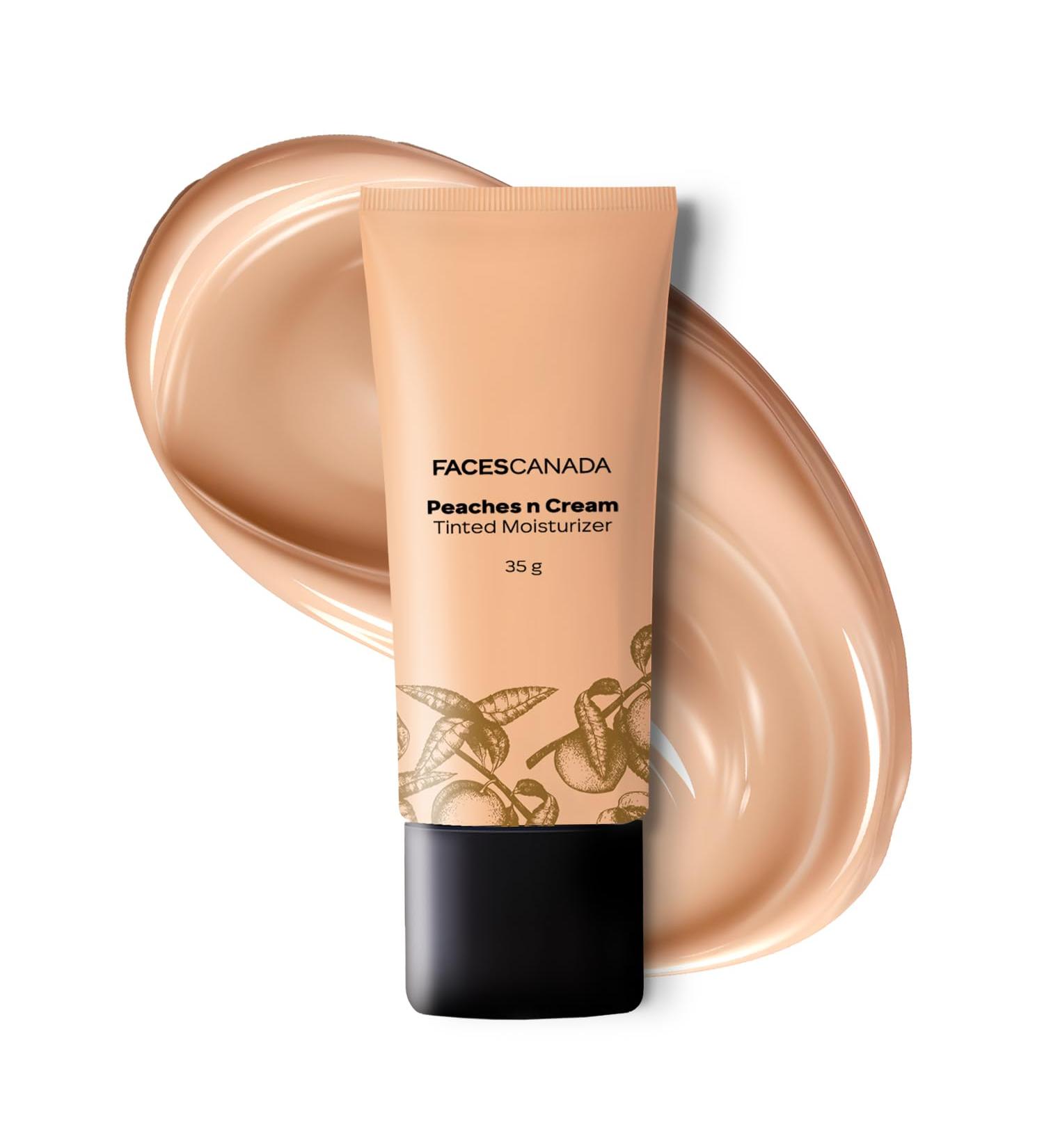 Buy Peaches N Cream Tinted Face Moisturizer | Lightweight Non-Oily Gel for Radiant Glow | 1.23 Oz (35g) - International Shipping Available - Buy Online on GoSupps.com