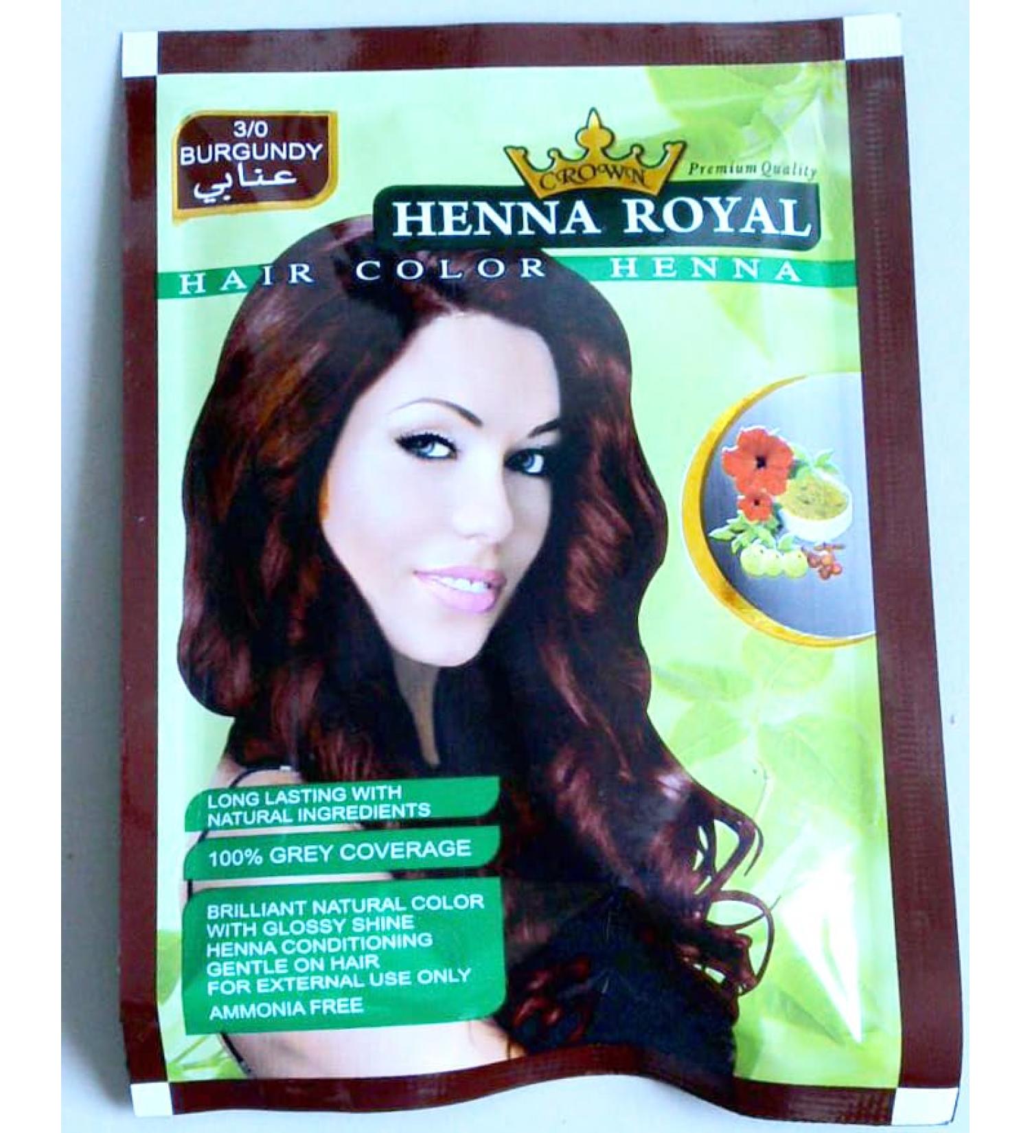 Henna Royal Burgundy Powder 60g
