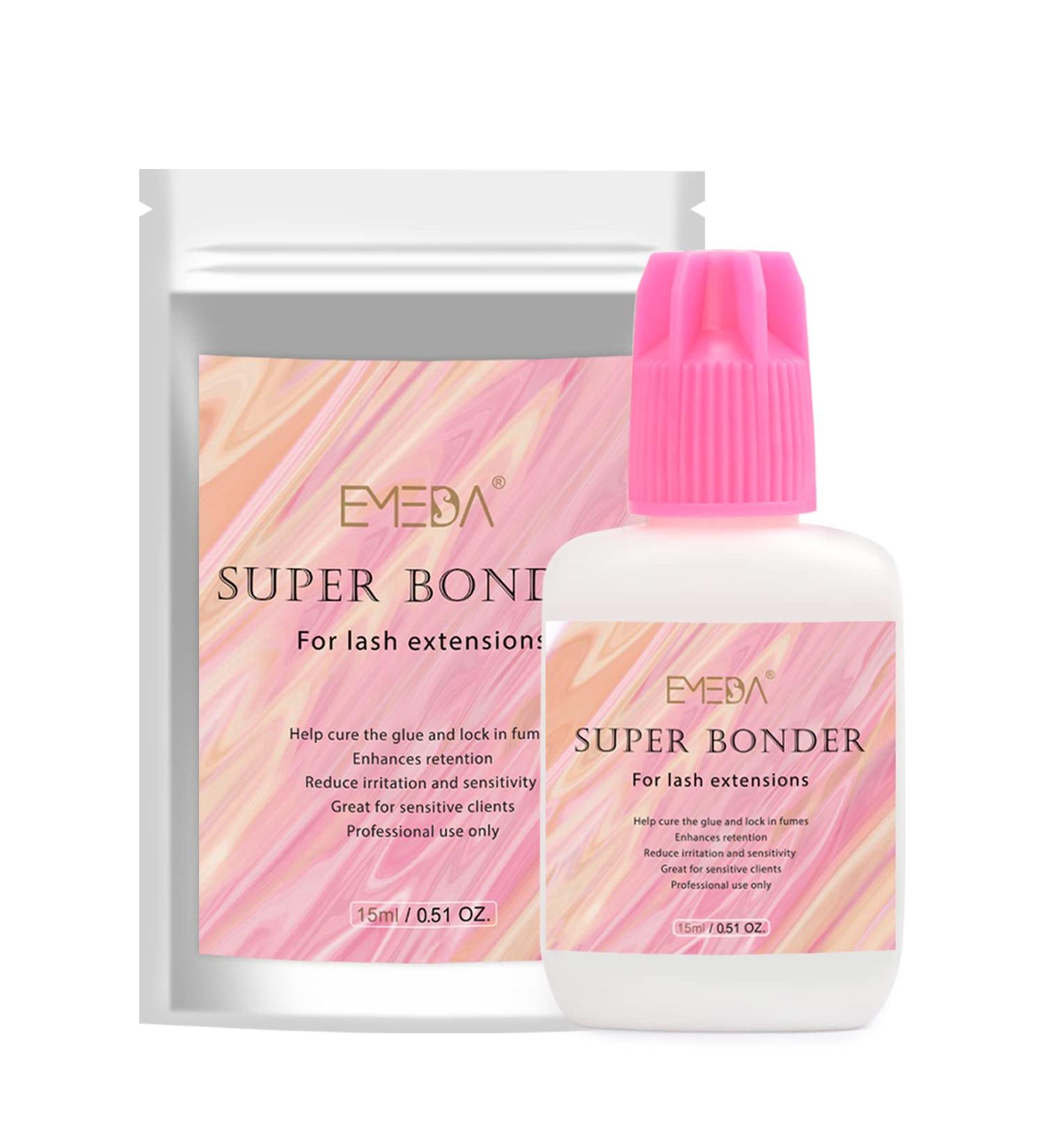 EMEDA Lash Bonder Sealant: Accelerate Glue Drying Time and Lock in Fumes (15ml) - Eyelash Extensions Adhesive - Buy Online on GoSupps.com